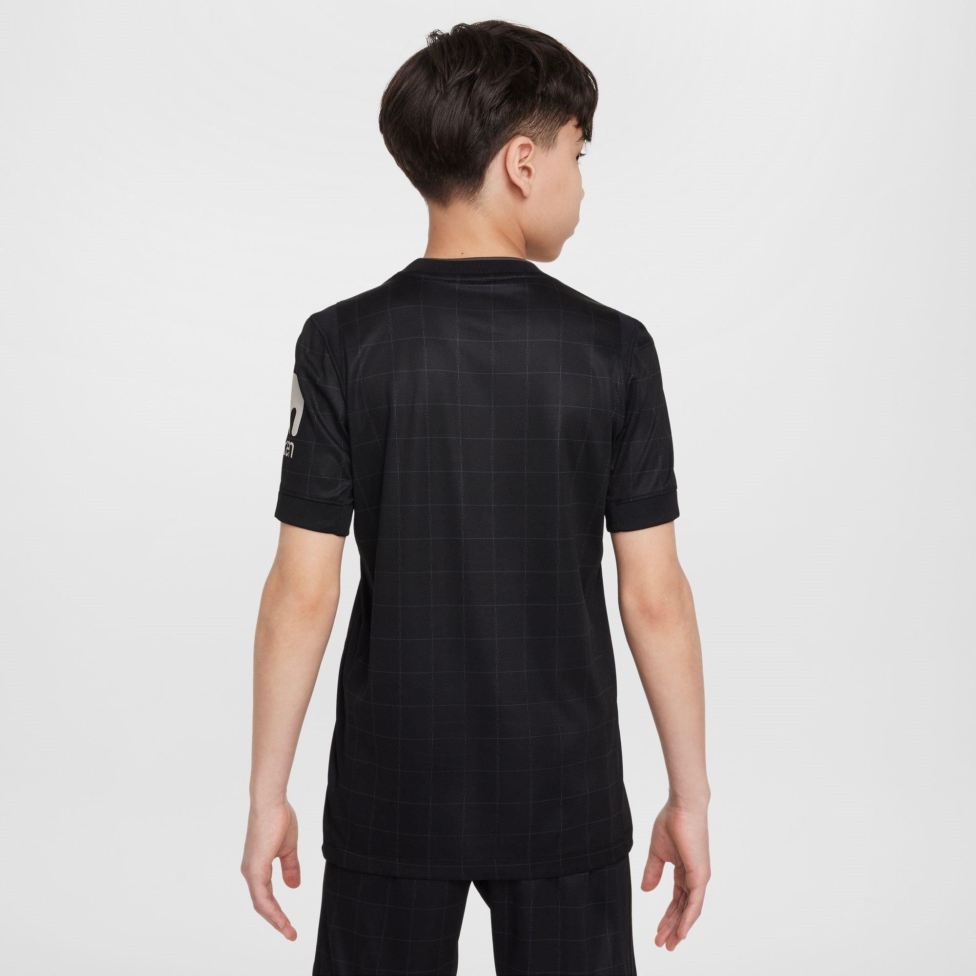 Black - Nike - Tottenham Hotspur Away Shirt 2025 2026 Juniors - 4