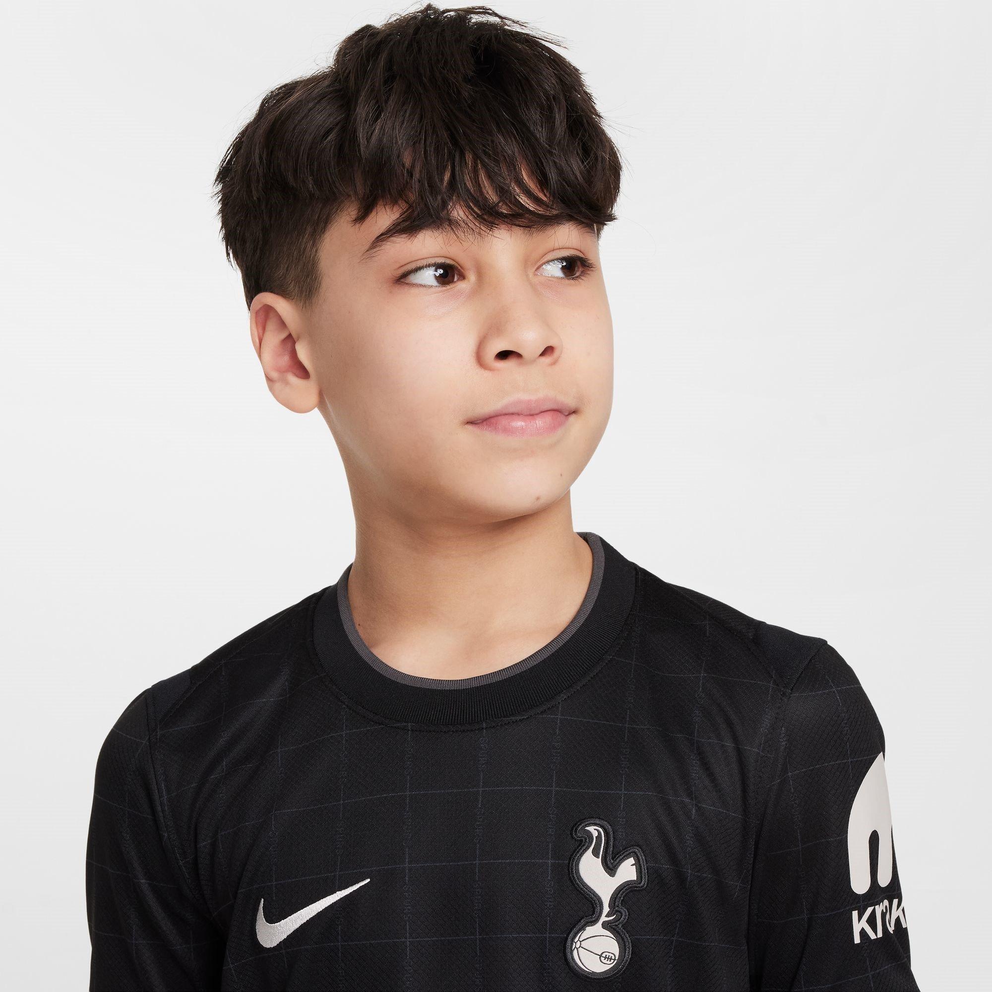 Black - Nike - Tottenham Hotspur Away Shirt 2025 2026 Juniors - 5