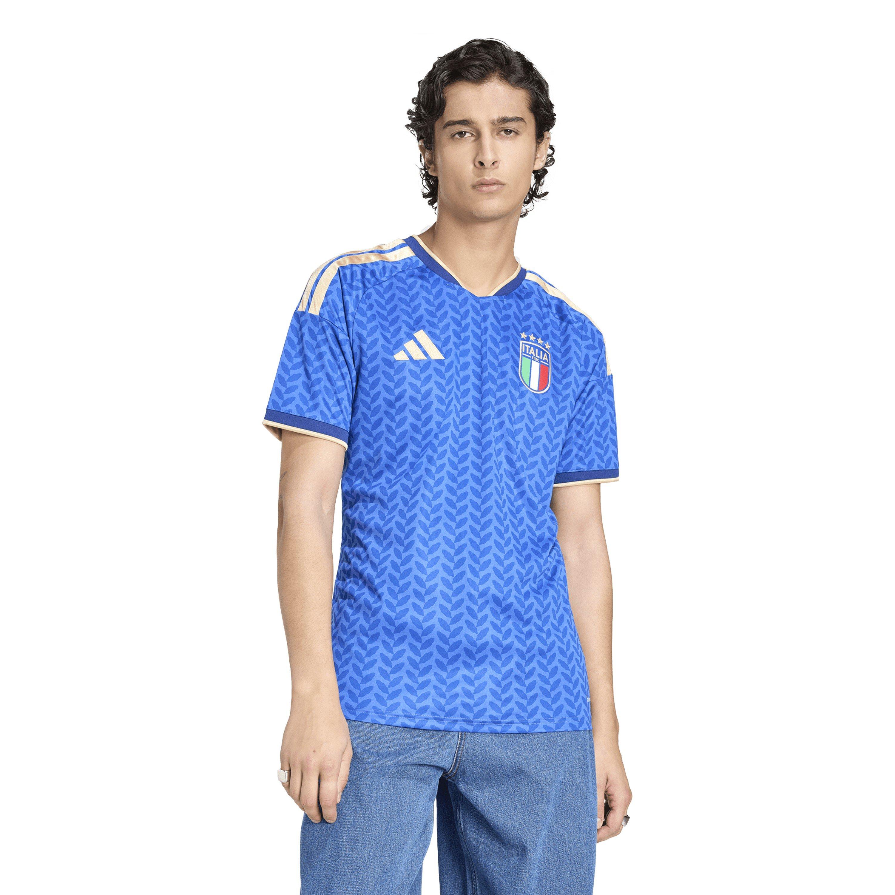 Bold Blue - adidas - Italy Home Shirt World Cup 2026 Mens - 3