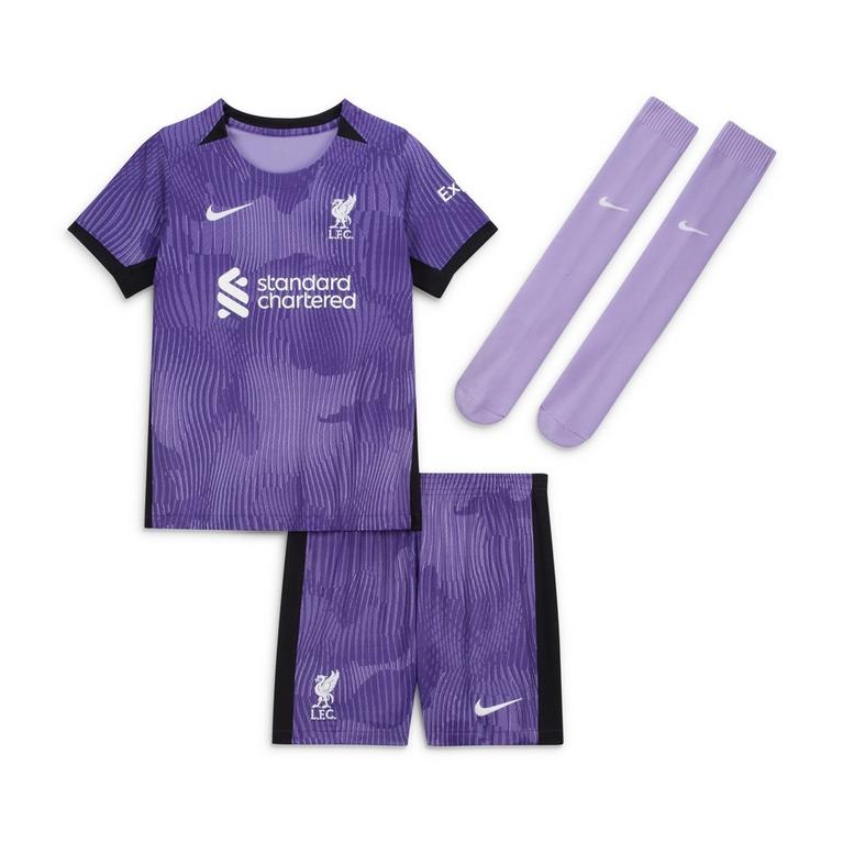 Espacio Morado - Nike - Liverpool Third Minikit 2023 2024 Infants - 1