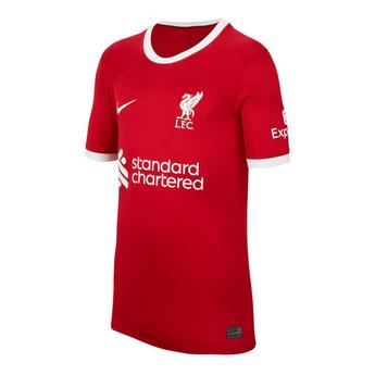 Nike Liverpool FC Home Shirt 2023 2024 Juniors