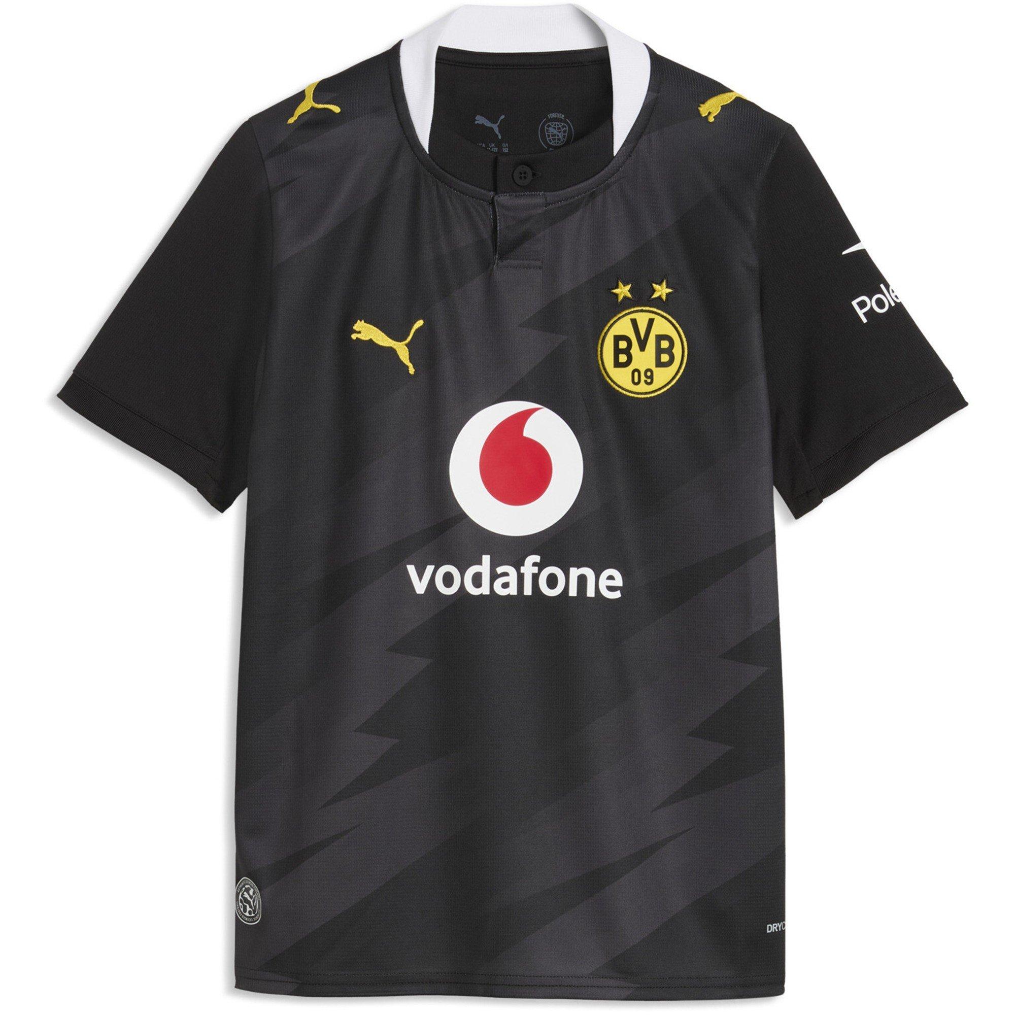 Nero/Grigio - Puma - Borussia Away Shirt 2026/27 Juniors - 1