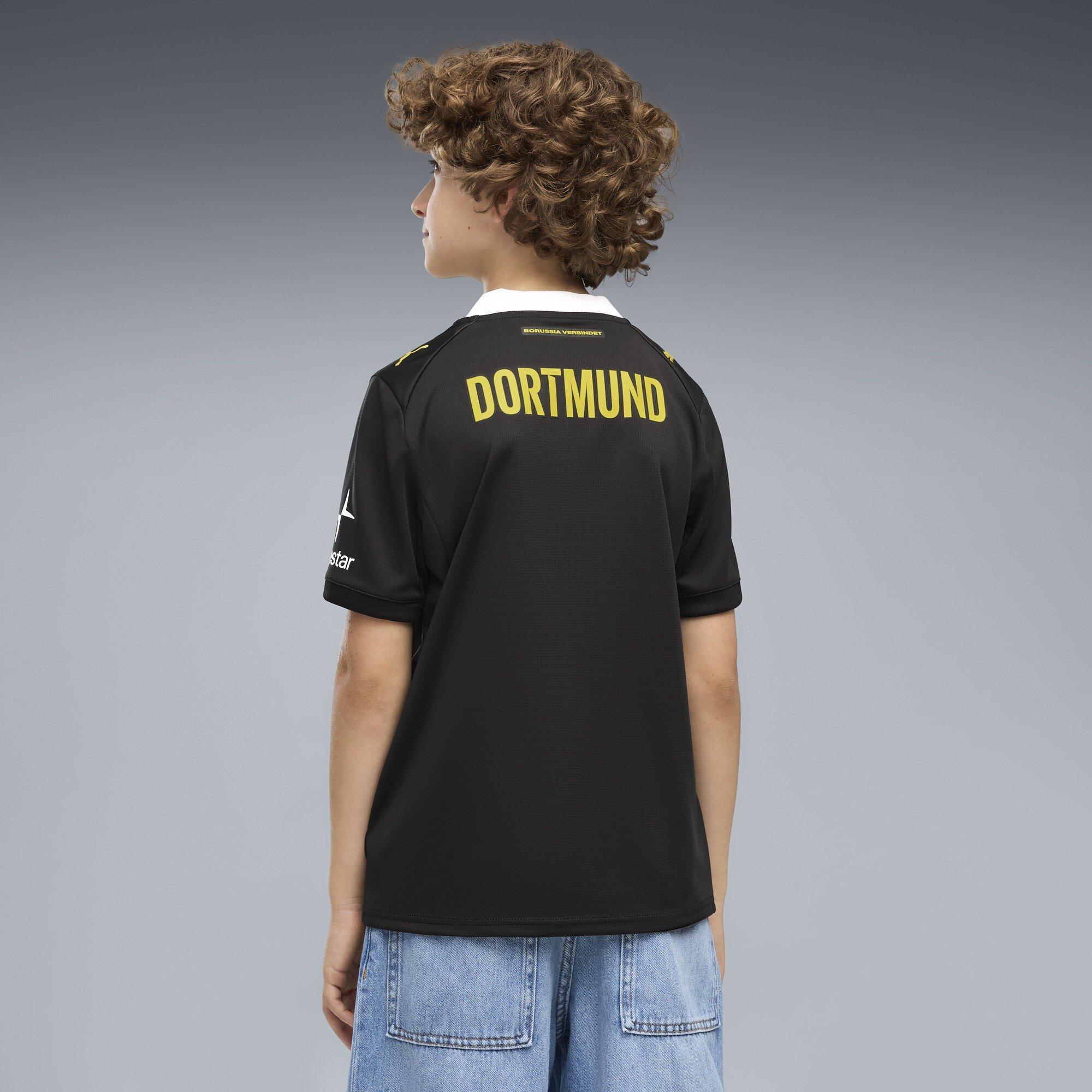 Nero/Grigio - Puma - Borussia Away Shirt 2026/27 Juniors - 3