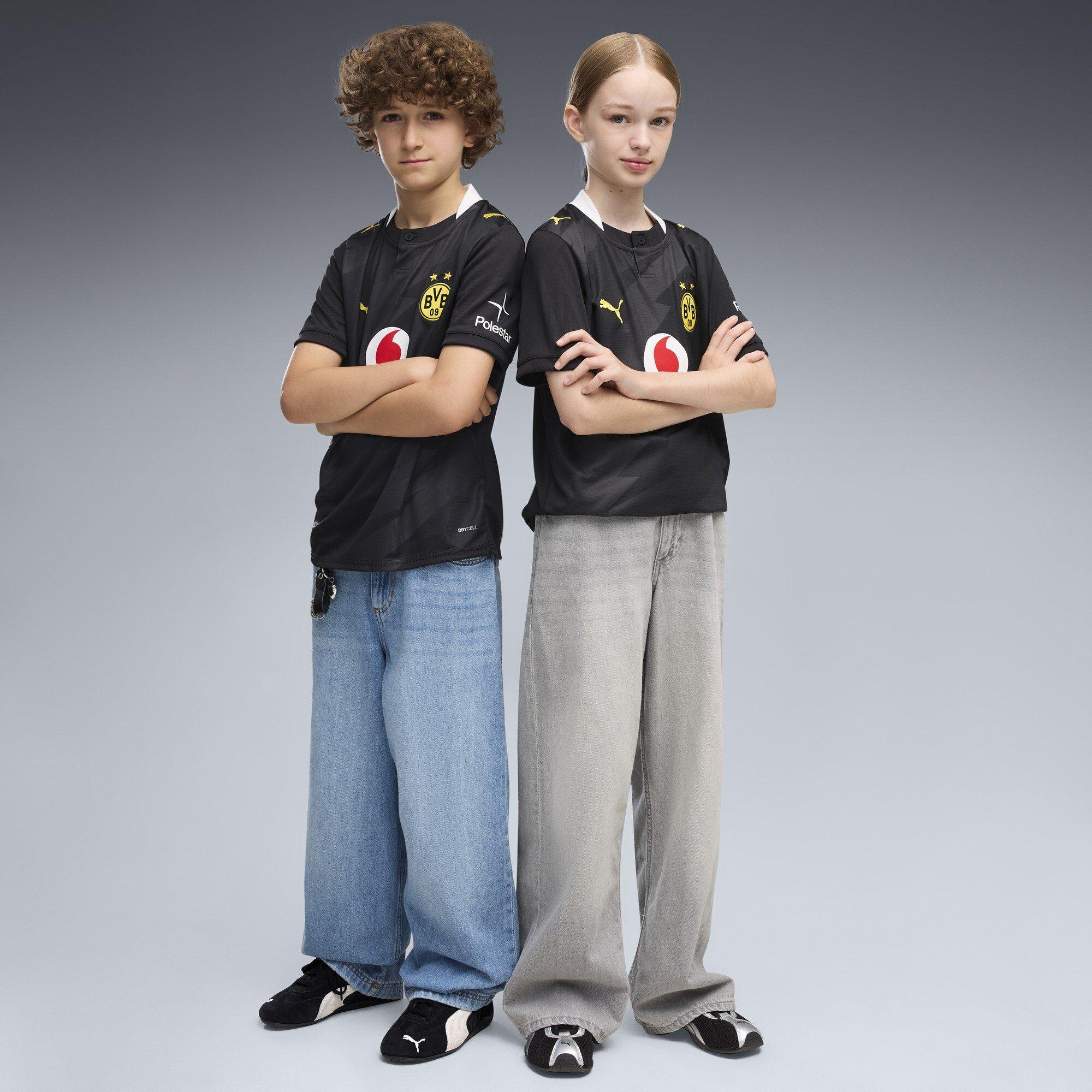 Nero/Grigio - Puma - Borussia Away Shirt 2026/27 Juniors - 5