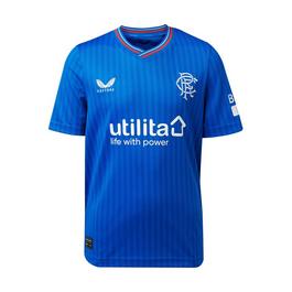 Castore Castore Rangers Home Shirt 2023 2024 Juniors