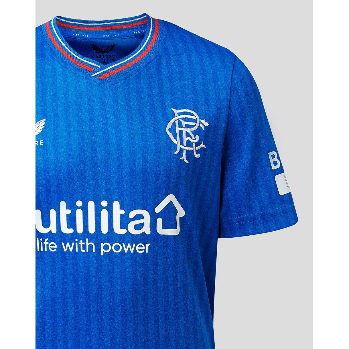 Blue - Castore - Rangers Home Shirt 2023 2024 Juniors - 4