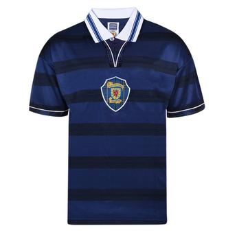 Score Draw ScoreDraw Scotland 1998 World Cup Finals Retro Shirt Adults