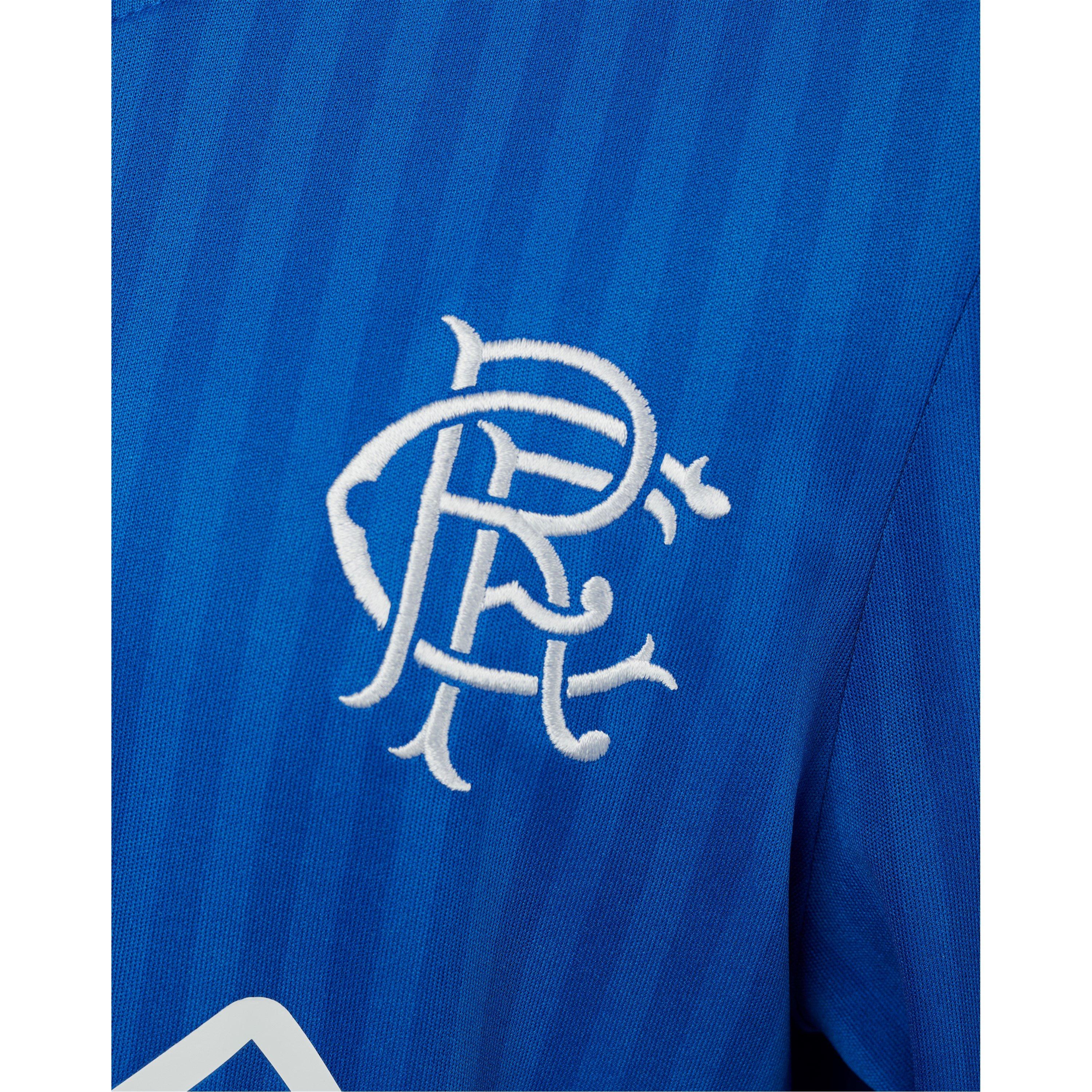 Blau - Castore - Rangers Home Long Sleeve Shirt 2023 2024 Juniors - 3