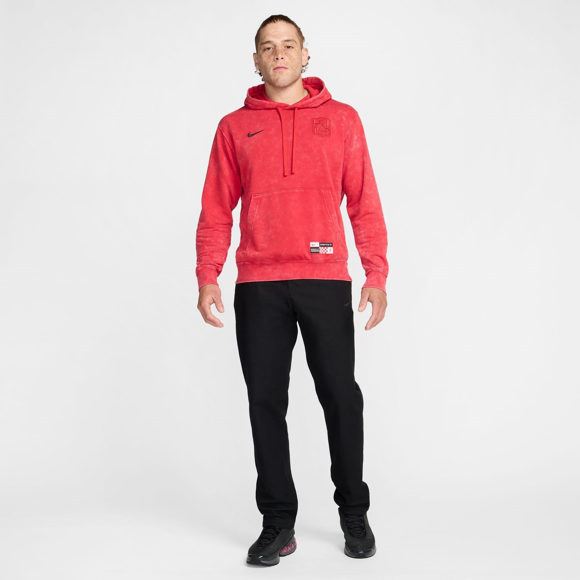 Universitätsrot - Nike - FC Club Third Men's Nike Soccer French Terry Pullover Hoodie - 8