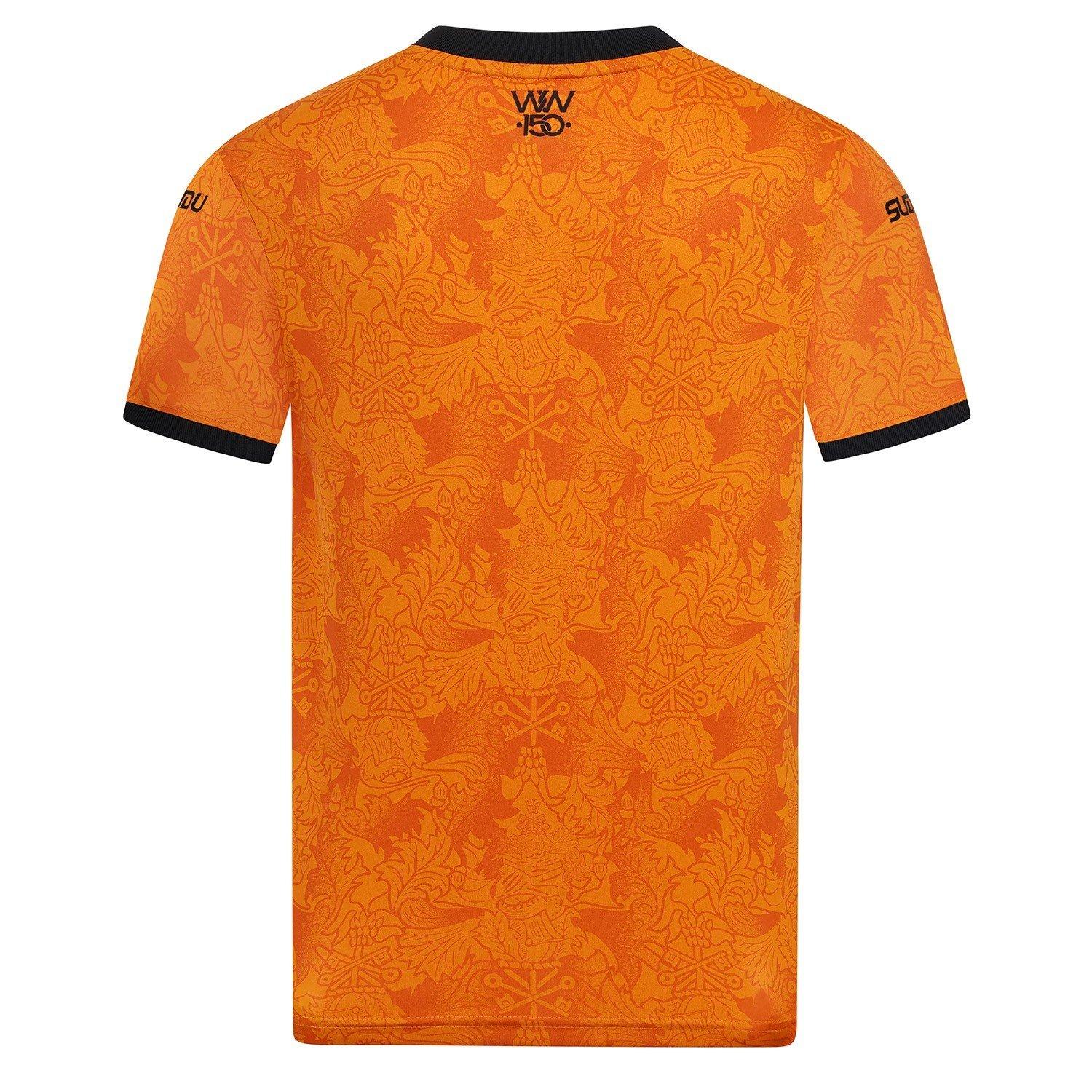 Oranje/Zwart - Sudu - Juniors Sudu Wolverhampton Wanderes Home Kit 2026/27 - 2