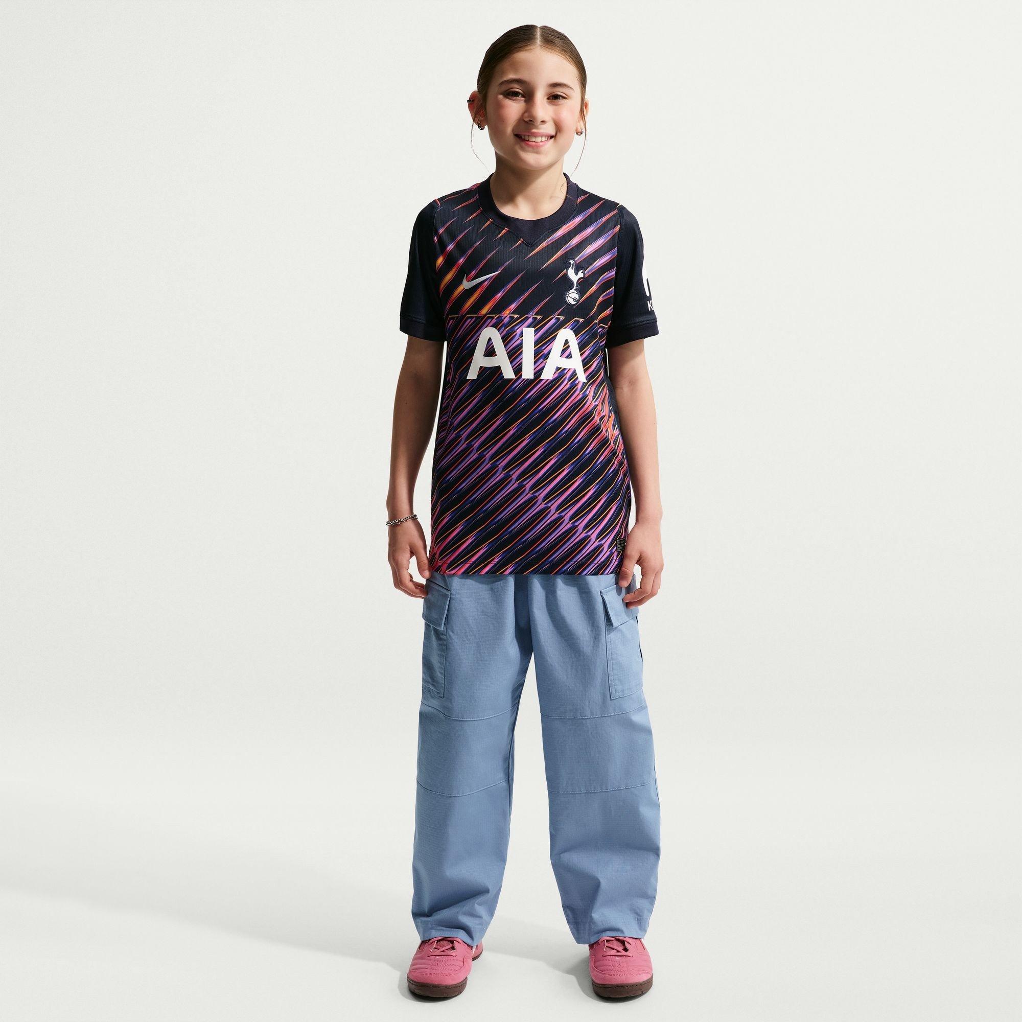 Navy/White - Nike - Tottenham Away Shirt 2026/27 Juniors - 7