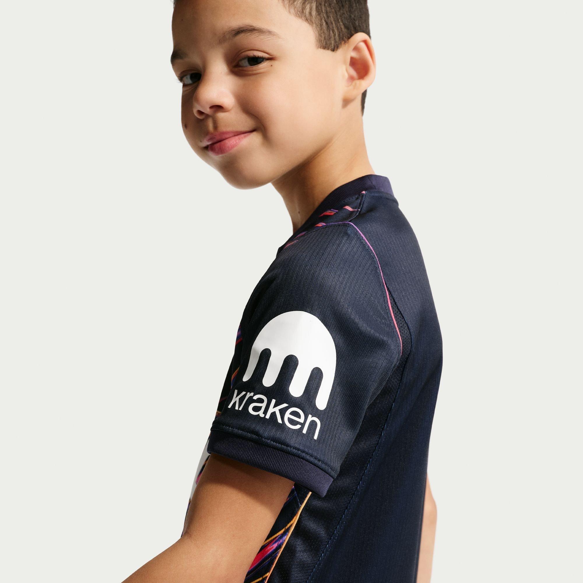 Navy/White - Nike - Tottenham Away Shirt 2026/27 Juniors - 9
