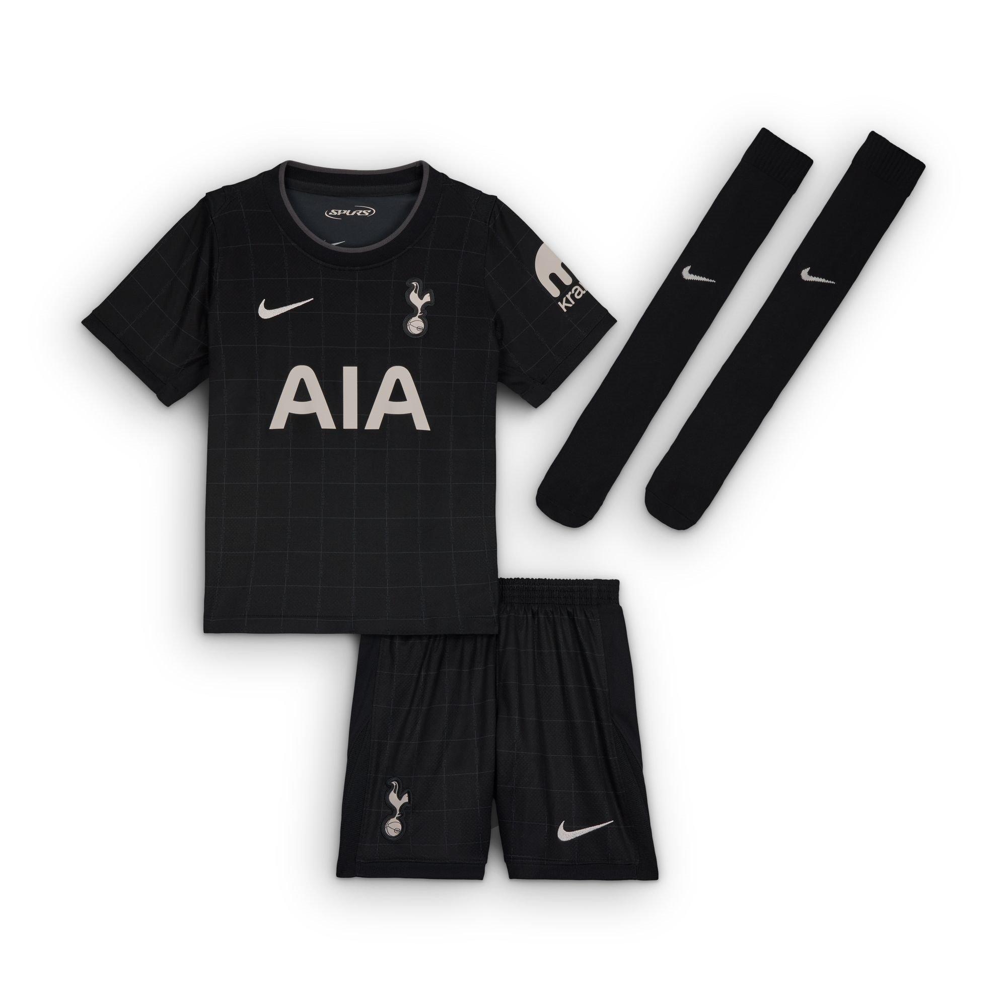 Black - Nike - Tottenham Hotspur Away Minikit 2025 2026 Infants - 1