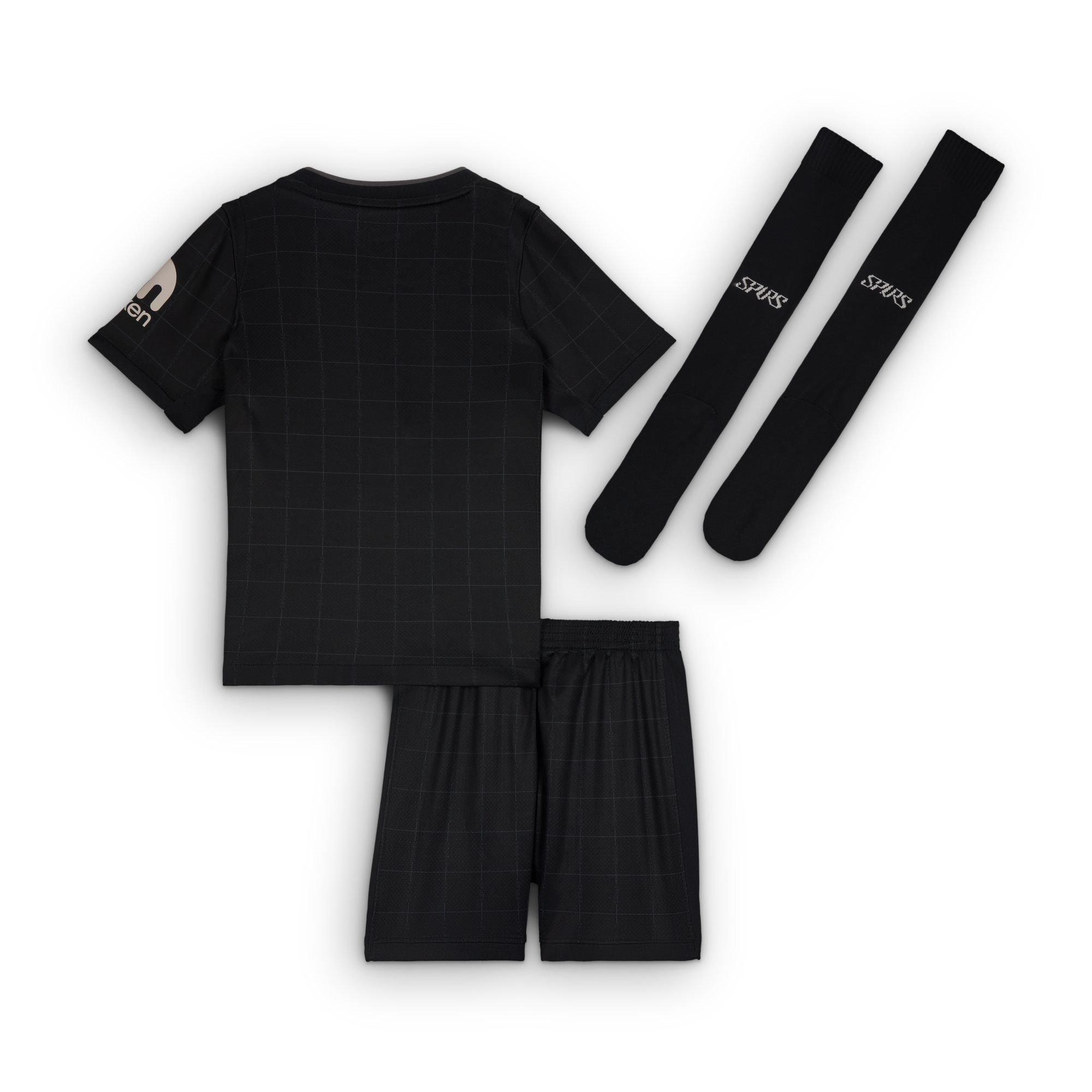 Black - Nike - Tottenham Hotspur Away Minikit 2025 2026 Infants - 2