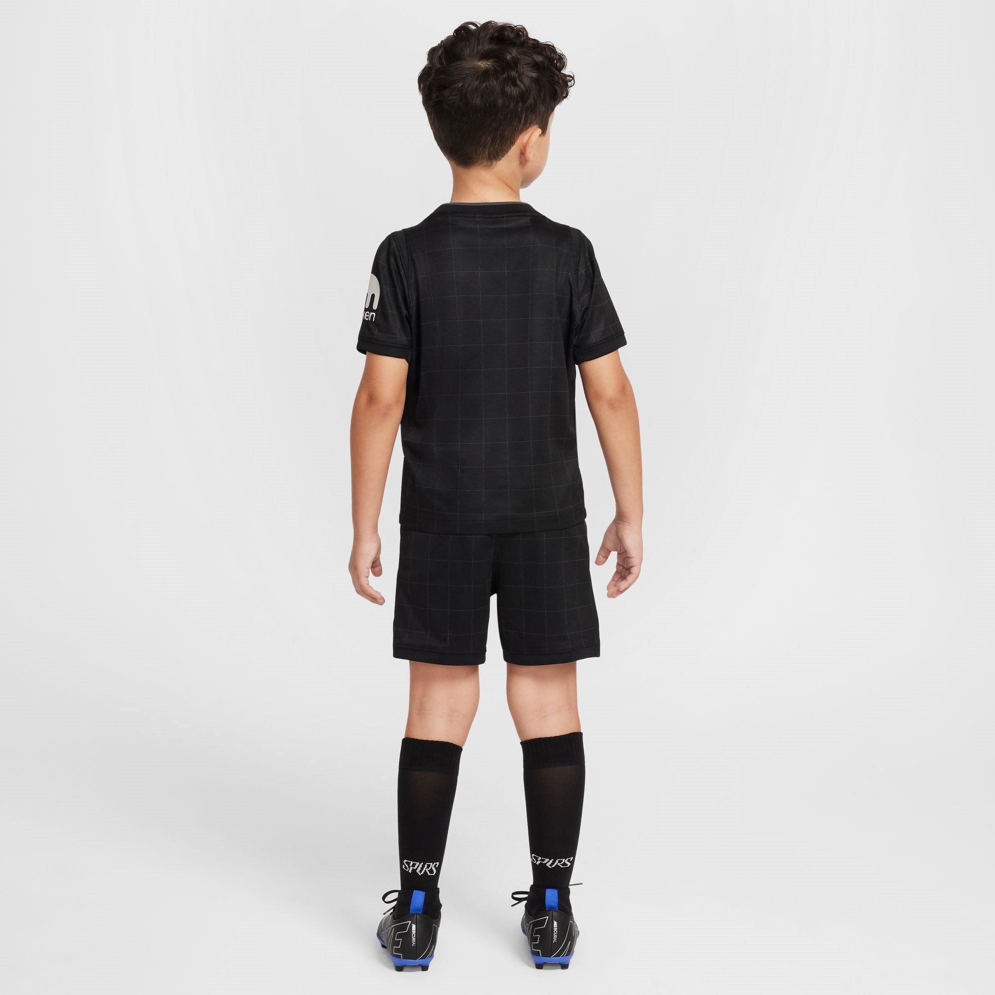 Black - Nike - Tottenham Hotspur Away Minikit 2025 2026 Infants - 4