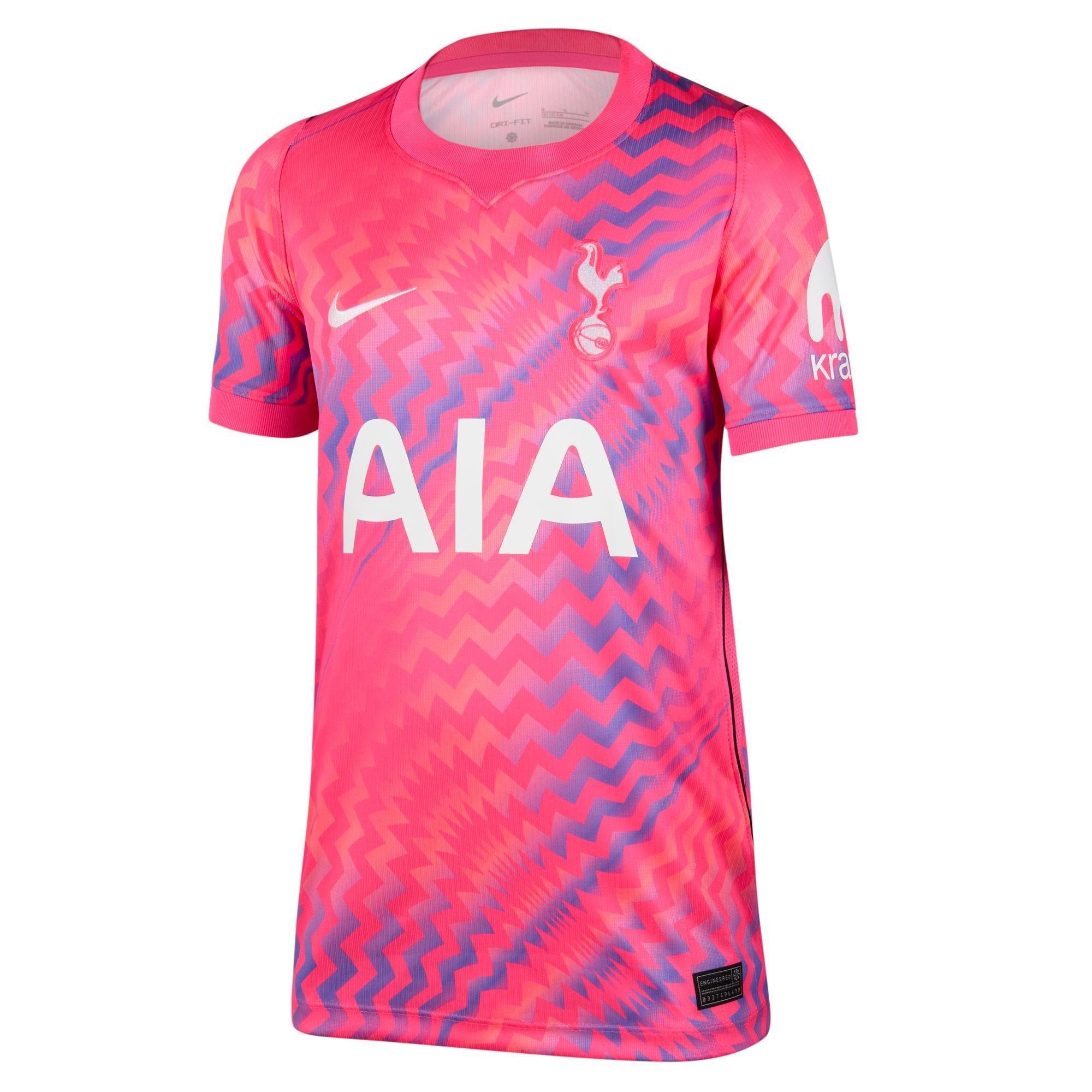 Pink/Black - Nike - Tottenham Home Goalkeeper Shirt 2026/27 Juniors - 1
