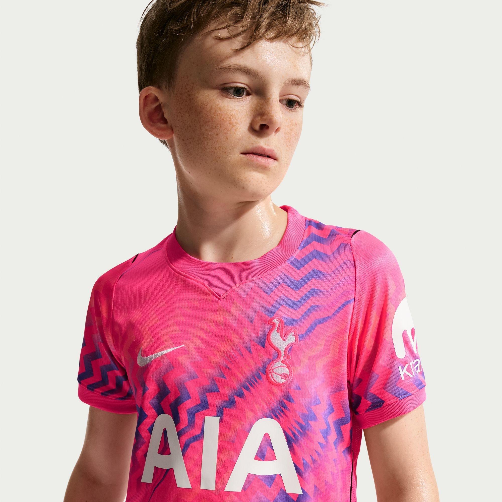 Rose/Noir - Nike - Tottenham Home Goalkeeper Shirt 2026/27 Juniors - 3
