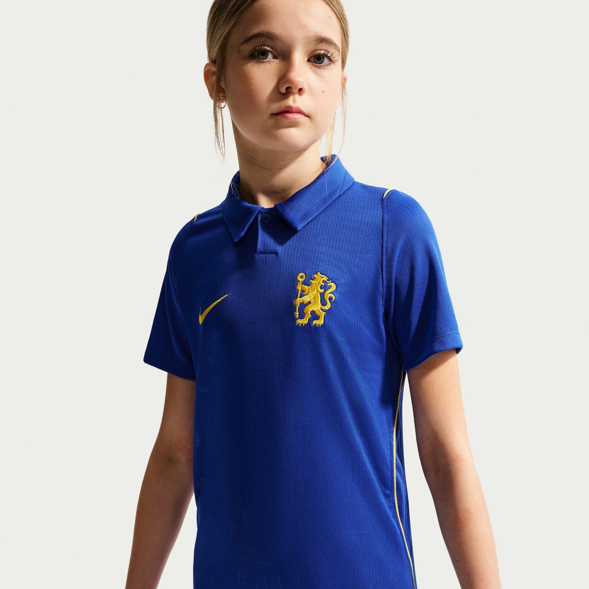 Blue/Gold - Nike - Chelsea Home Shirt 2026/27 Juniors - 4