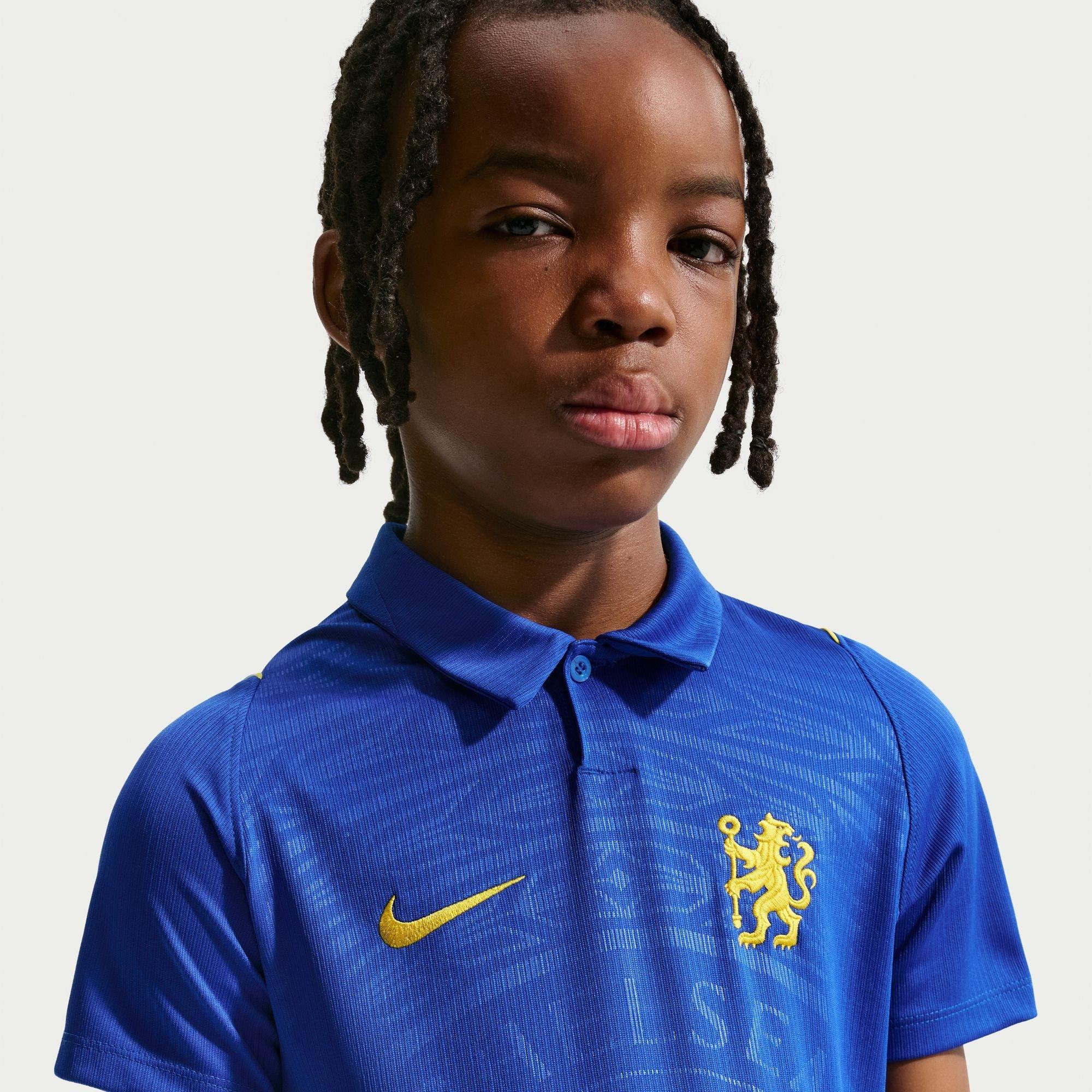Blue/Gold - Nike - Chelsea Home Shirt 2026/27 Juniors - 5