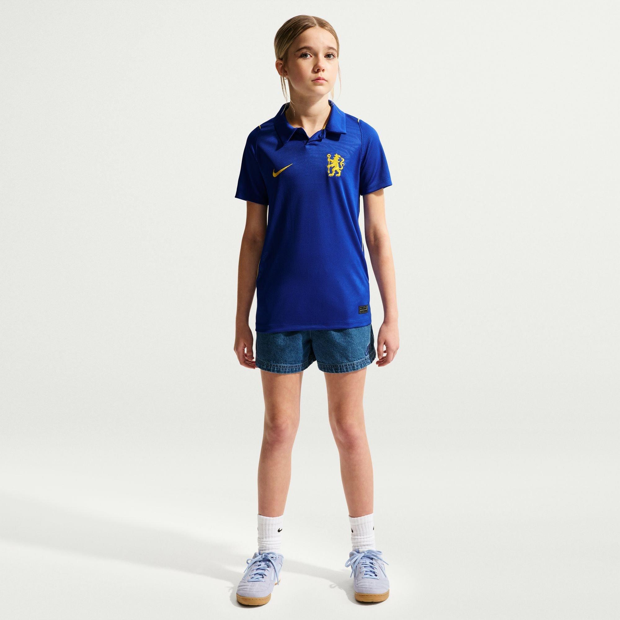 Blue/Gold - Nike - Chelsea Home Shirt 2026/27 Juniors - 7