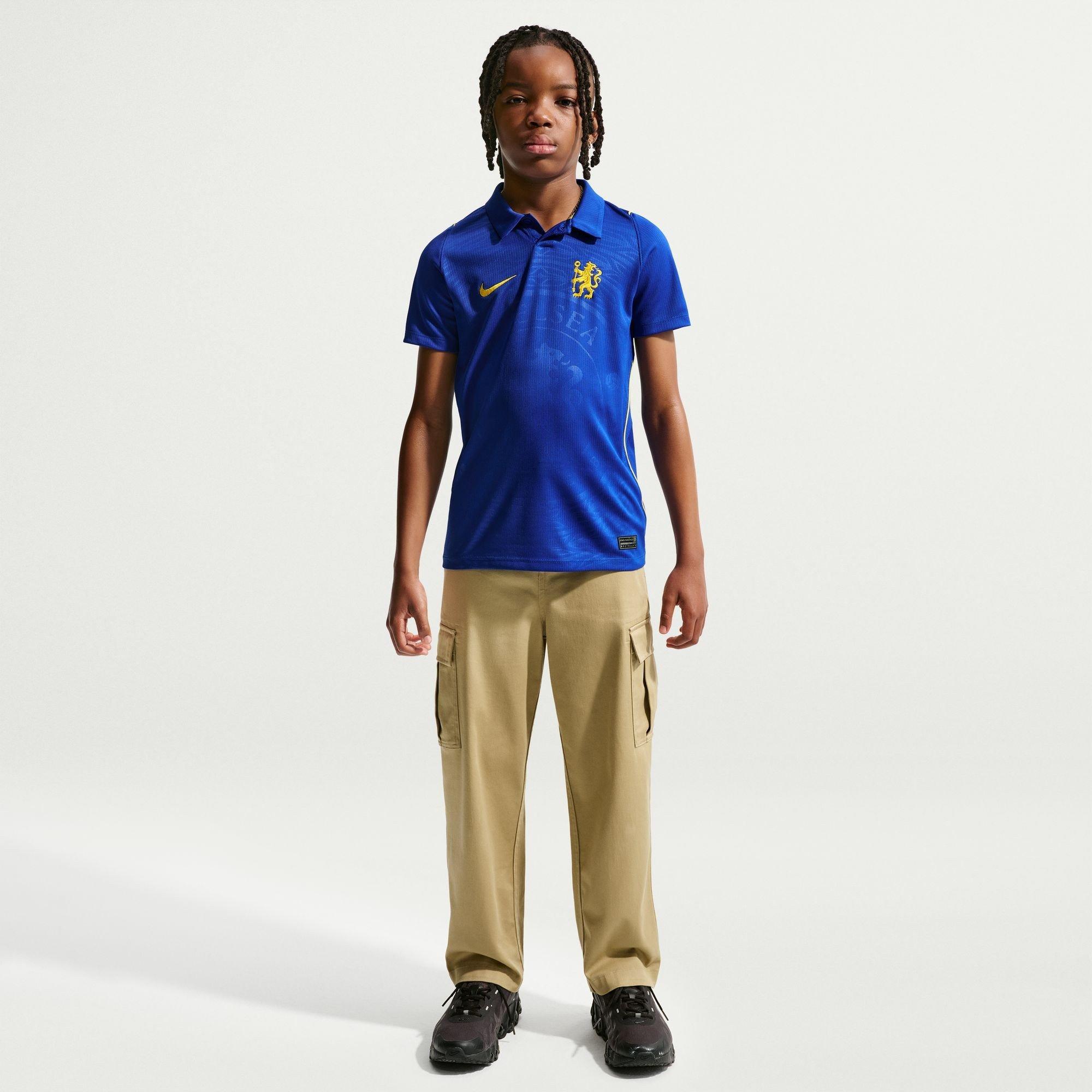 Blue/Gold - Nike - Chelsea Home Shirt 2026/27 Juniors - 8