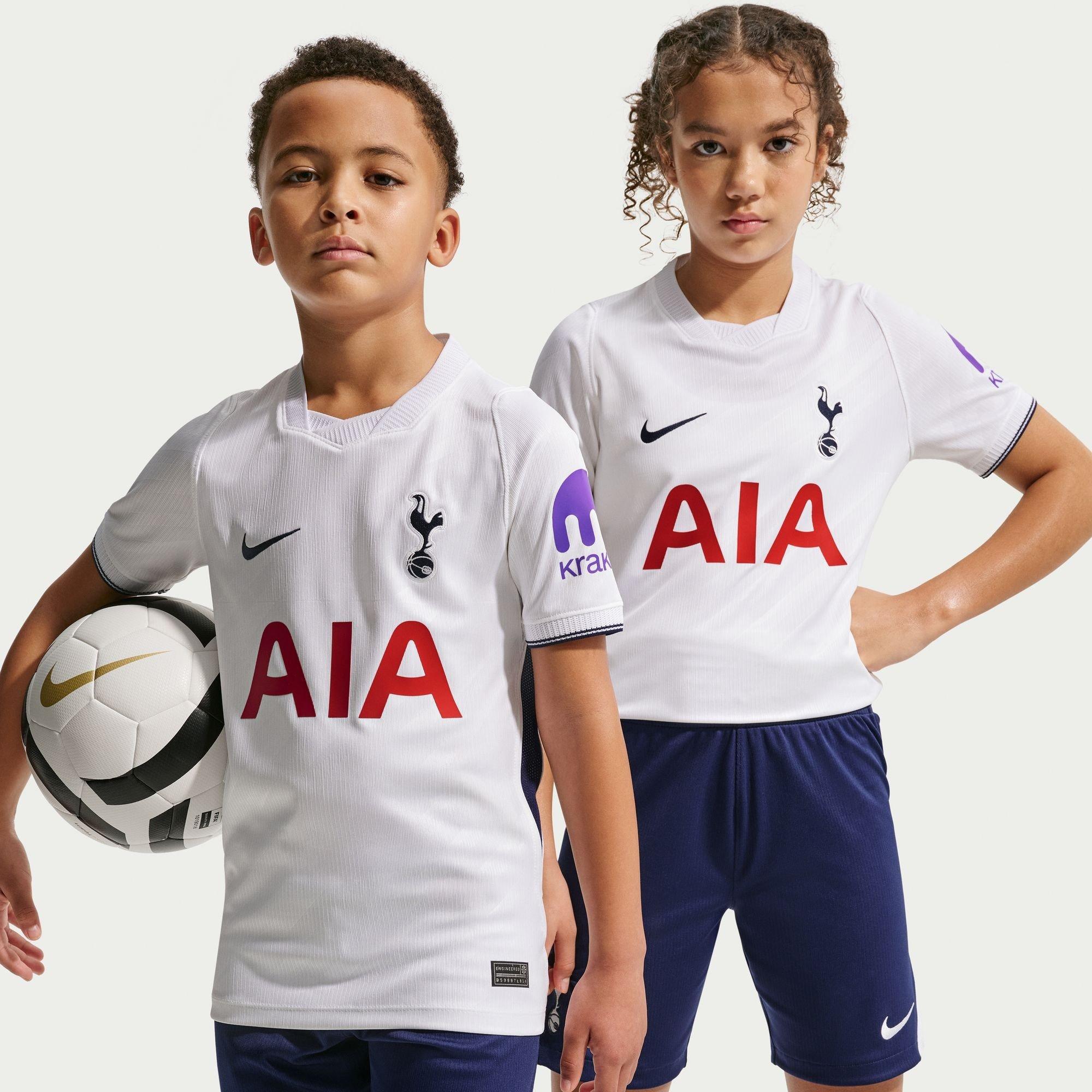 Wit/Blauw - Nike - Tottenham Home Shirt 2026/27 Juniors - 3