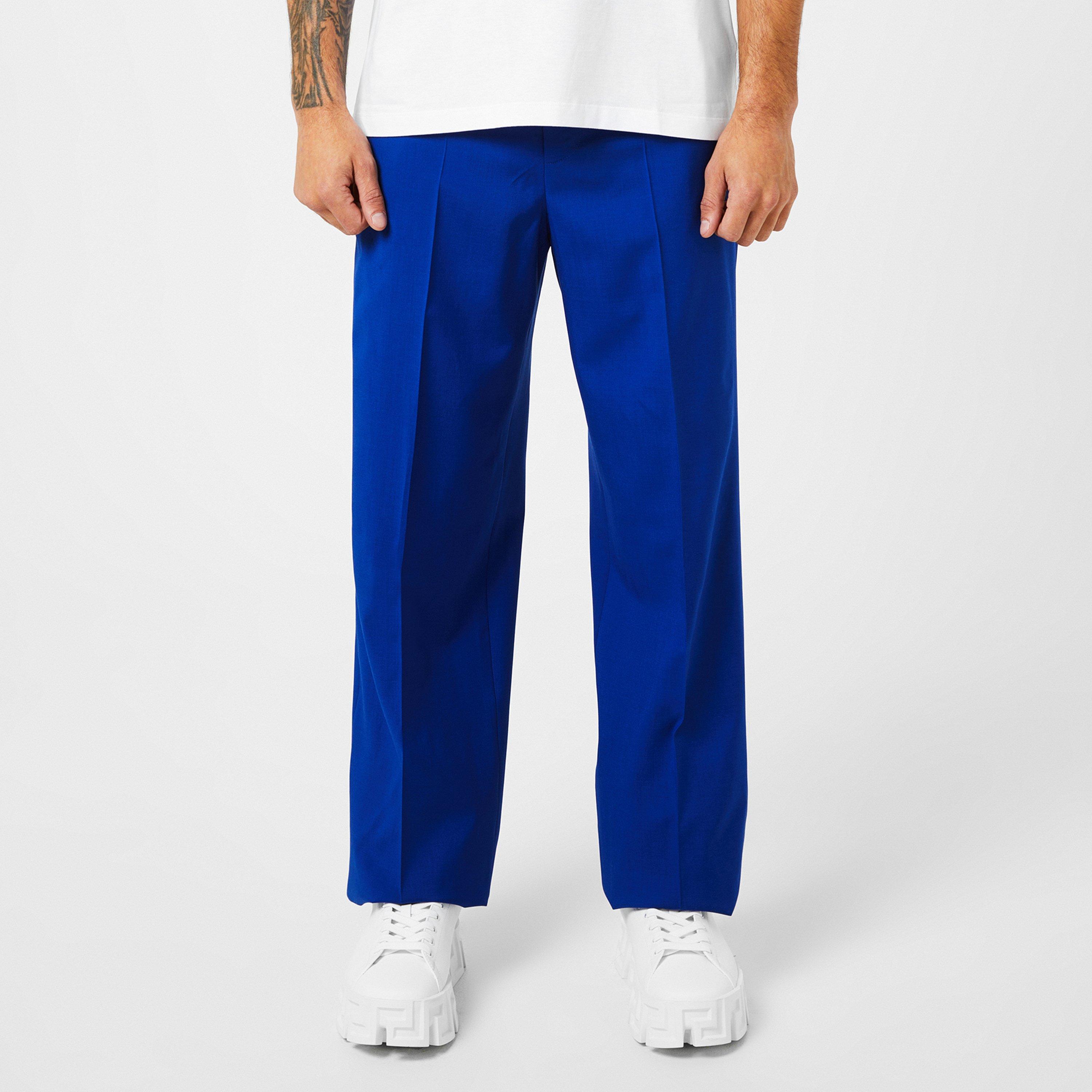 Electric Blue - Versace - Formal Trousers - 1
