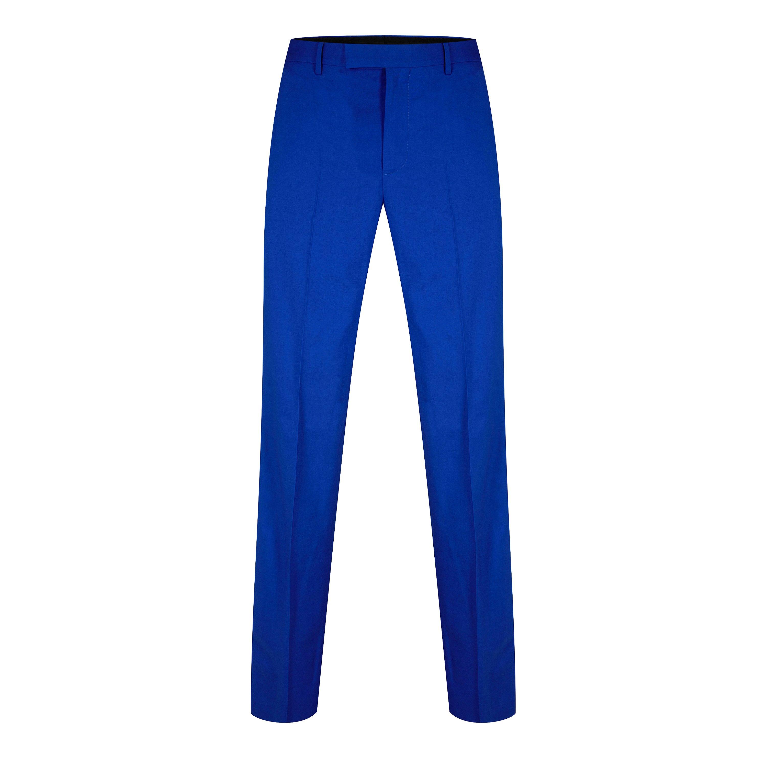 Electric Blue - Versace - Formal Trousers - 5