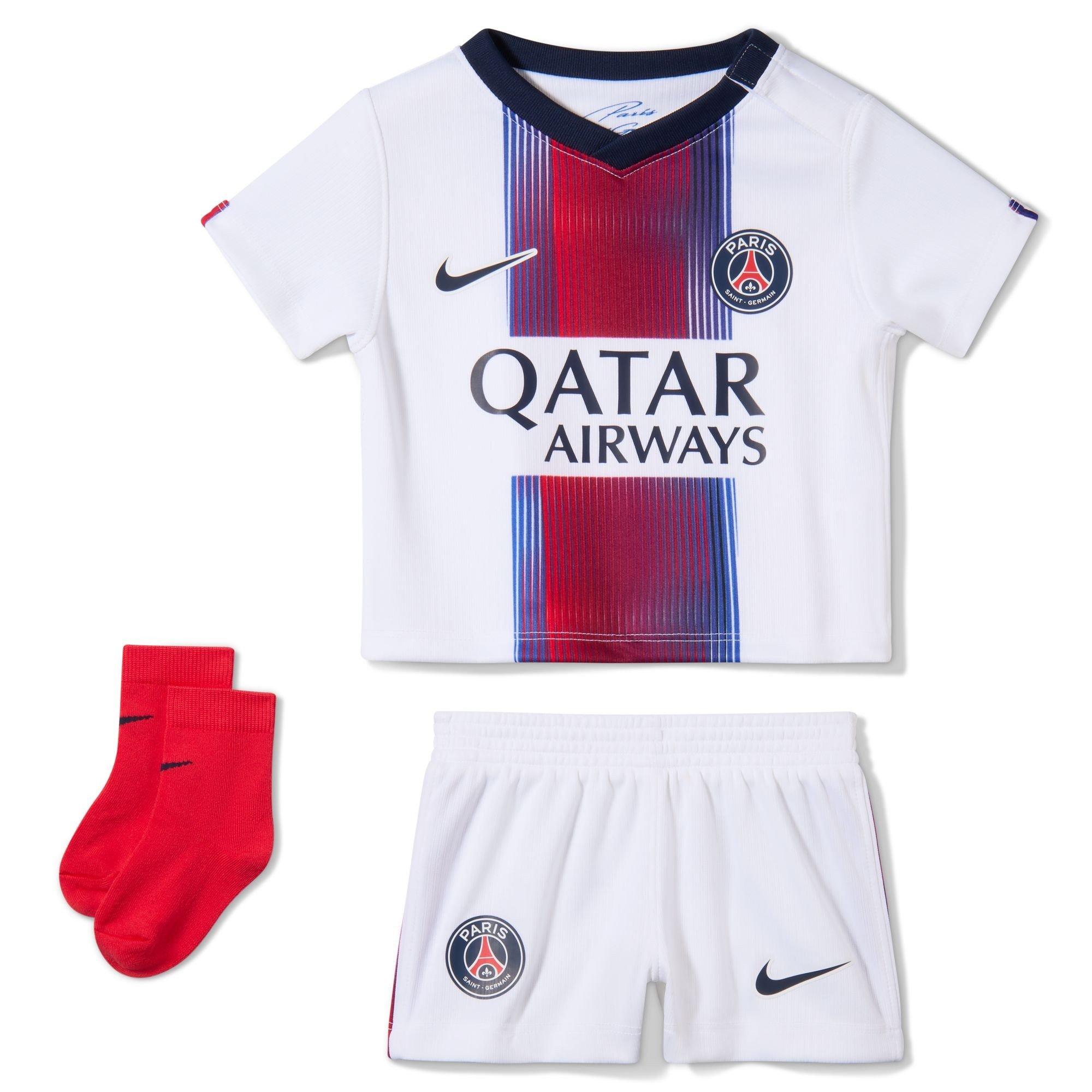 White/Navy - Nike - PSG Away Baby Kit 2026/27 - 1