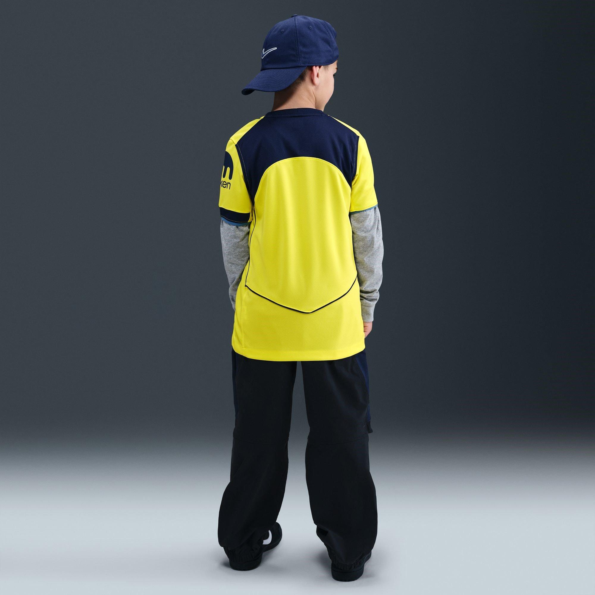 Yellow/Blue - Nike - Tottenham Hotpur Third Shirt 2025 2026 Juniors - 8