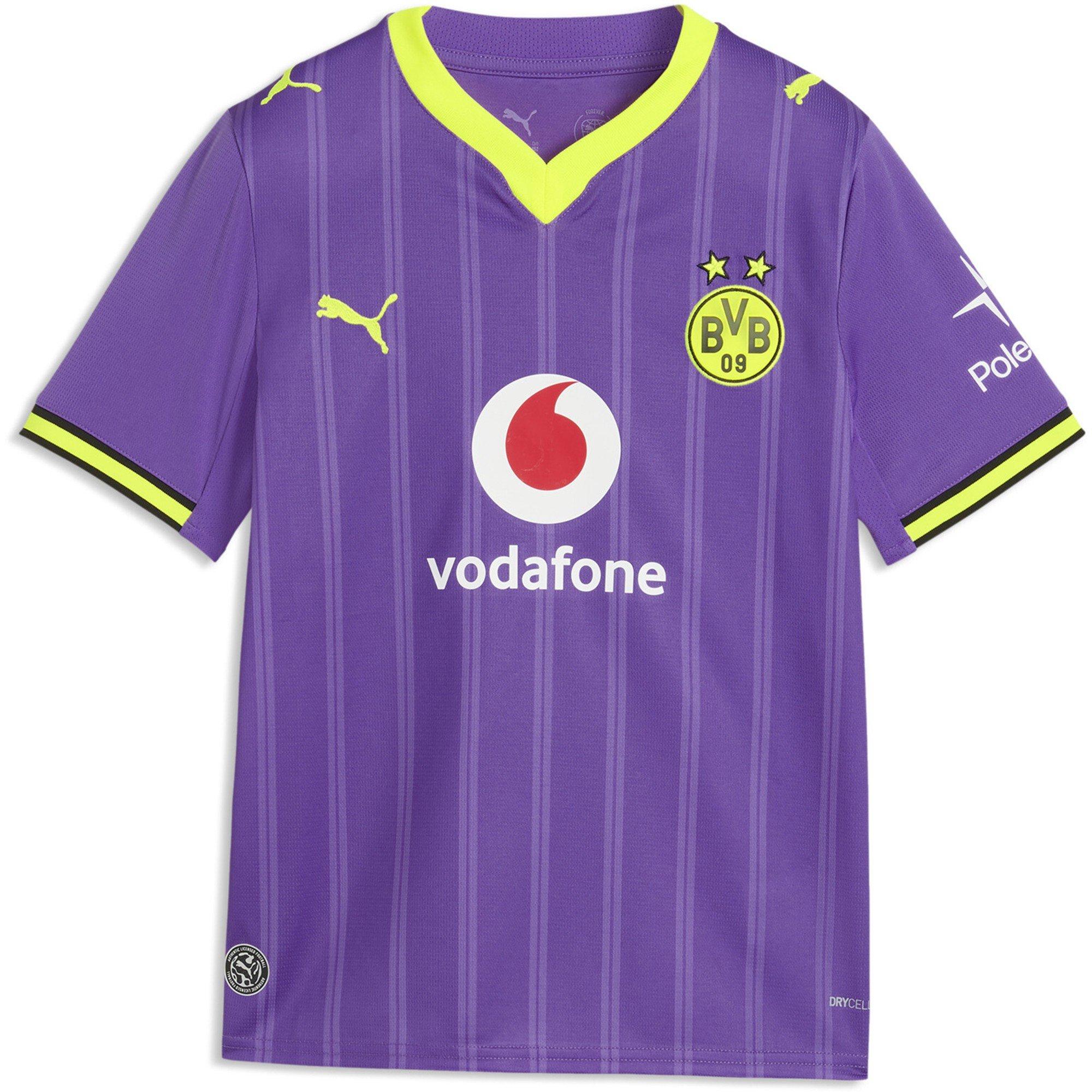 Purple/Yellow - Puma - Borussia Third Shirt 2026/27 Juniors - 1