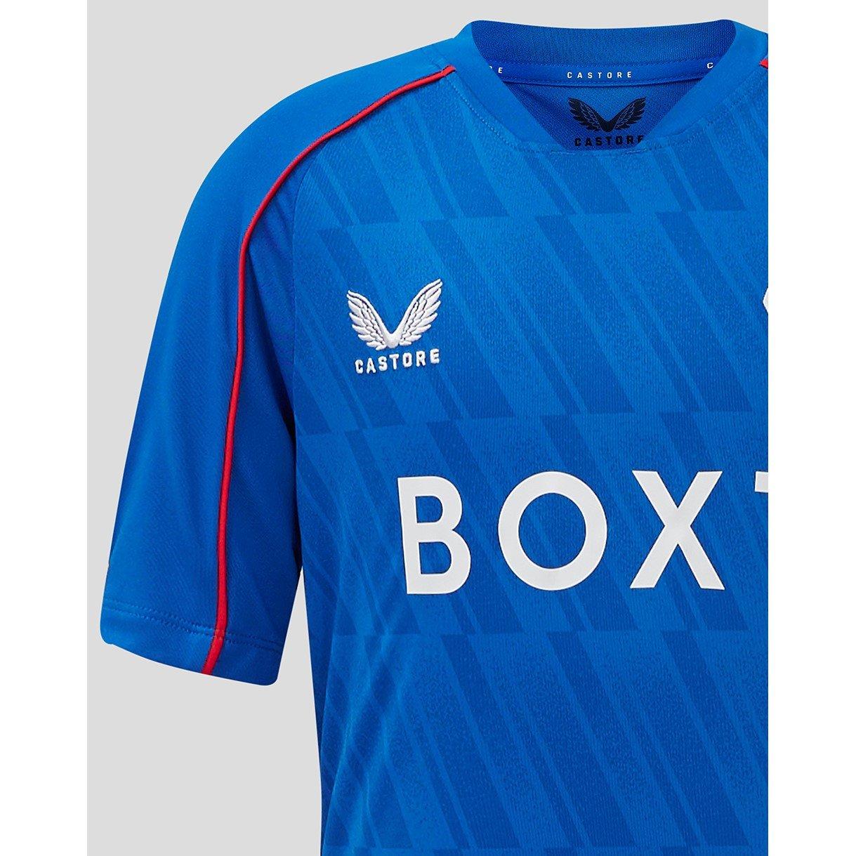 Azul - Castore - Rangers Home Shirt 2024 2025 Juniors - 4