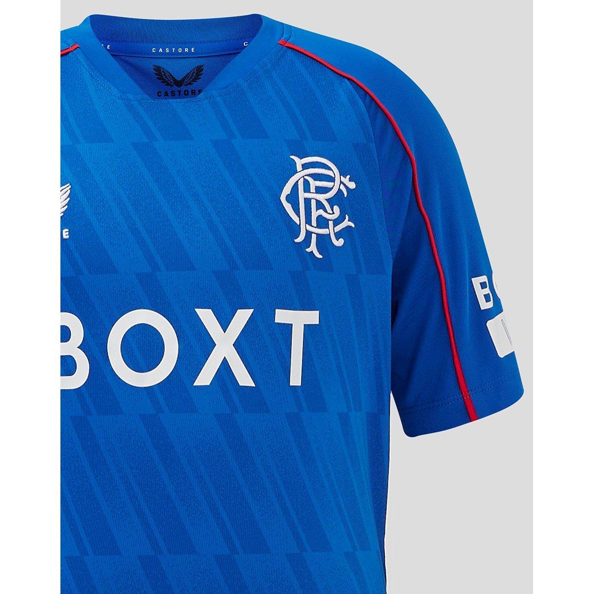 Azul - Castore - Rangers Home Shirt 2024 2025 Juniors - 5