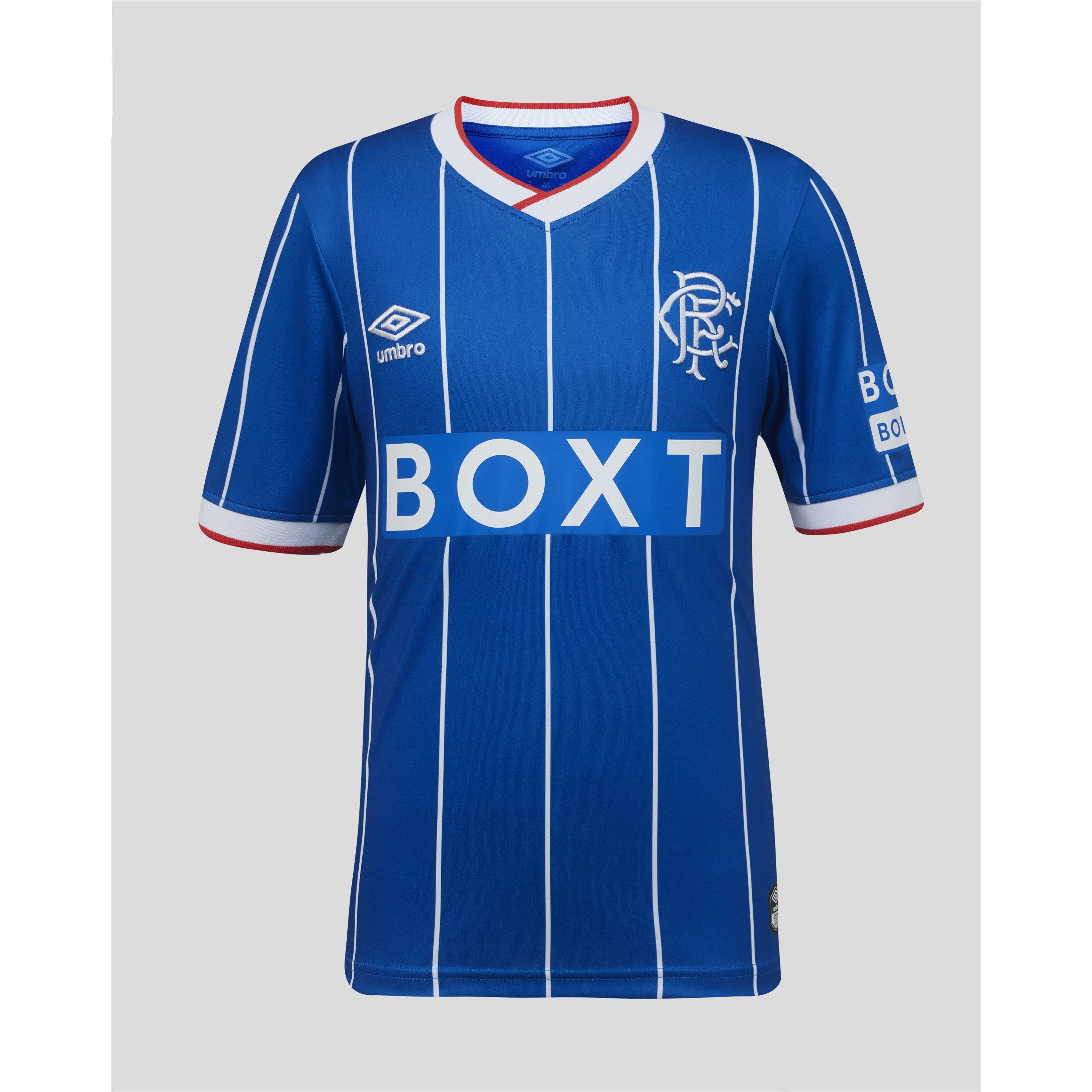 Blue/White - Umbro - Rangers Home Shirt 2026/27 Juniors - 1