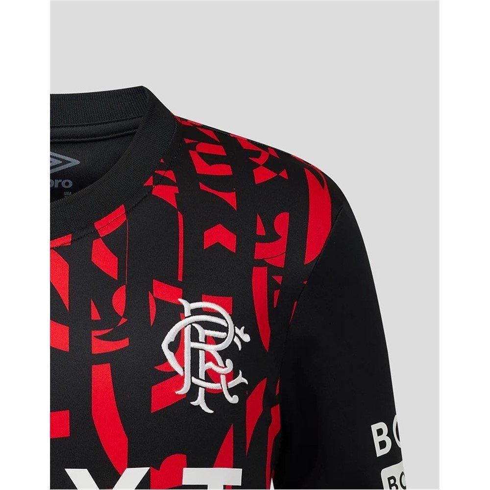 Nero/Rosso - Umbro - Rangers Third Shirt 2026/27 Juniors - 4