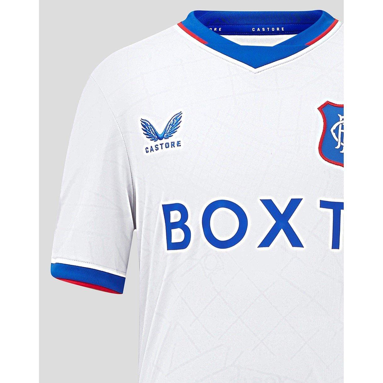Grau/Blau - Castore - Rangers Away Shirt 2024 2025 Juniors - 3