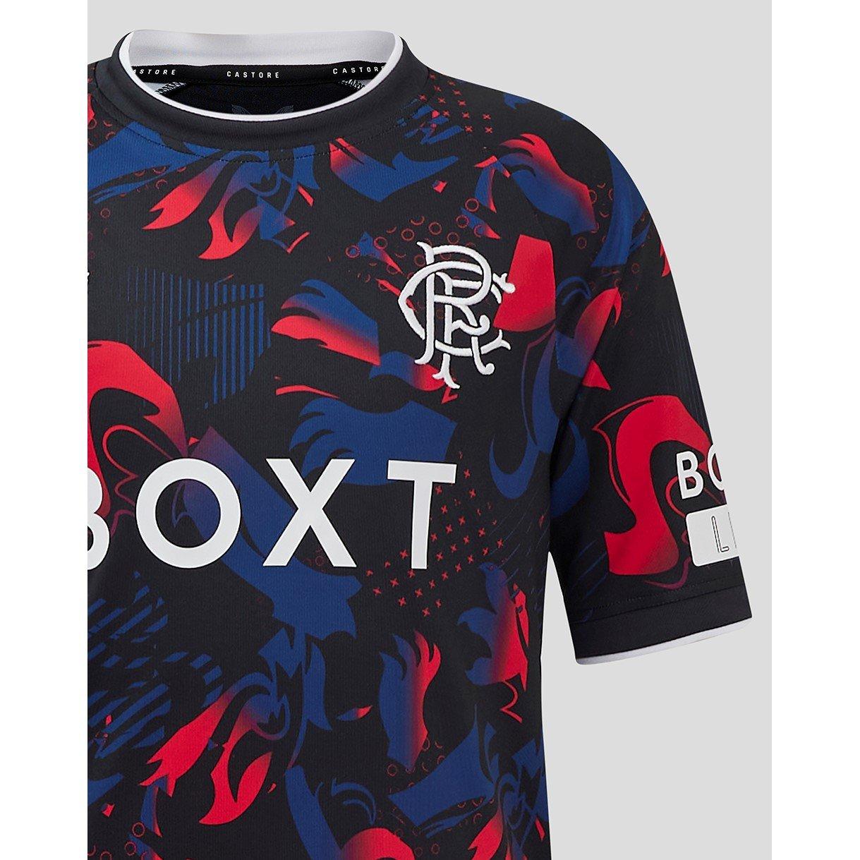 Kaviaar/Tomaat - Castore - Rangers Third Shirt 2024 2025 Juniors - 4