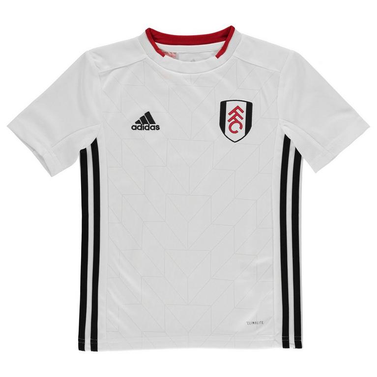 Blanc - adidas - adidas Fulham Home Shirt 2019 2020 Junior - 1