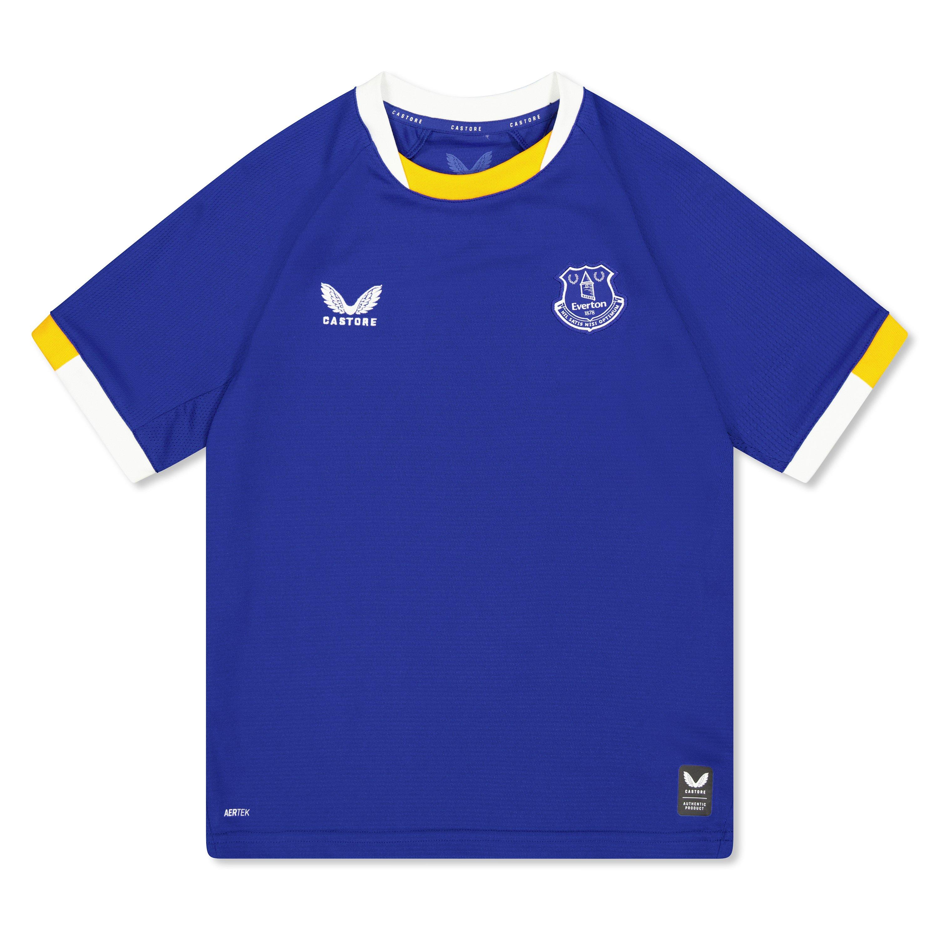 Castore Boys Everton Home Shirt 2026/27 Juniors - Blue/White - 7-8 (S)