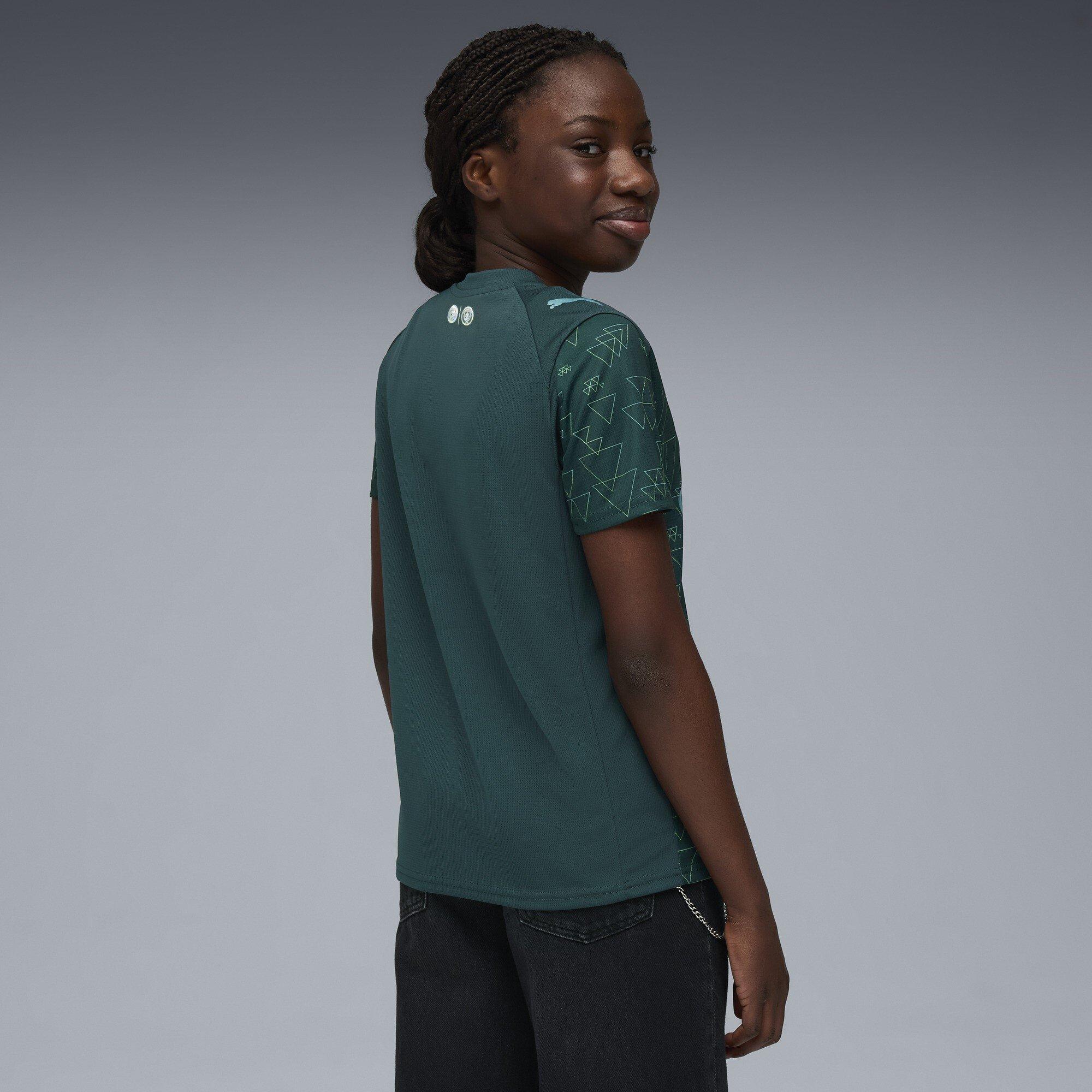 Green - Puma - Manchester City Fourth Shirt 2025 2026 Juniors - 5