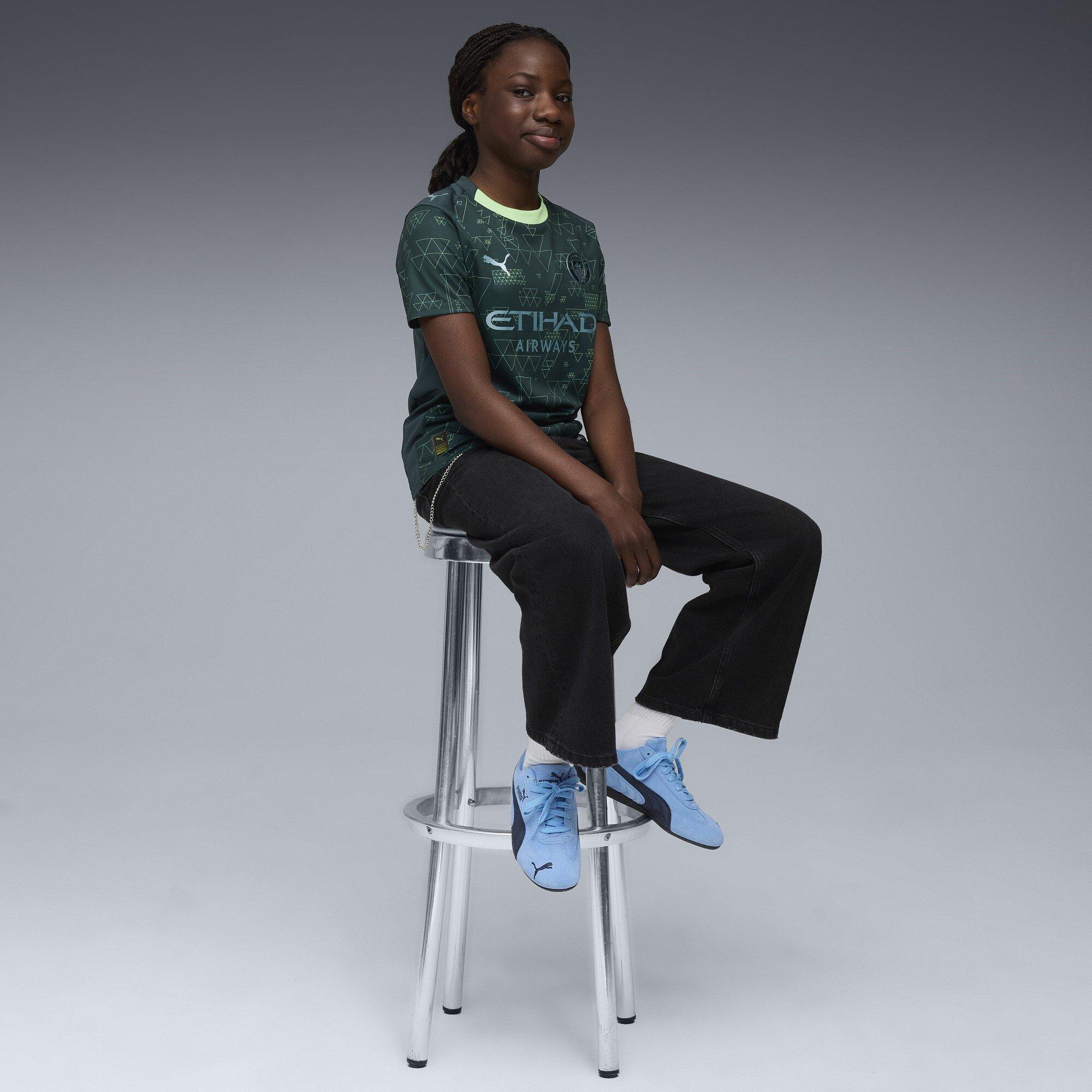 Green - Puma - Manchester City Fourth Shirt 2025 2026 Juniors - 6