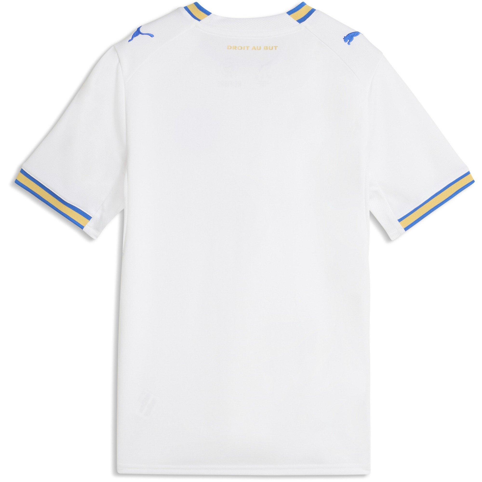 White/Blue - Puma - Olympique Home Shirt 2026/27 Juniors - 2