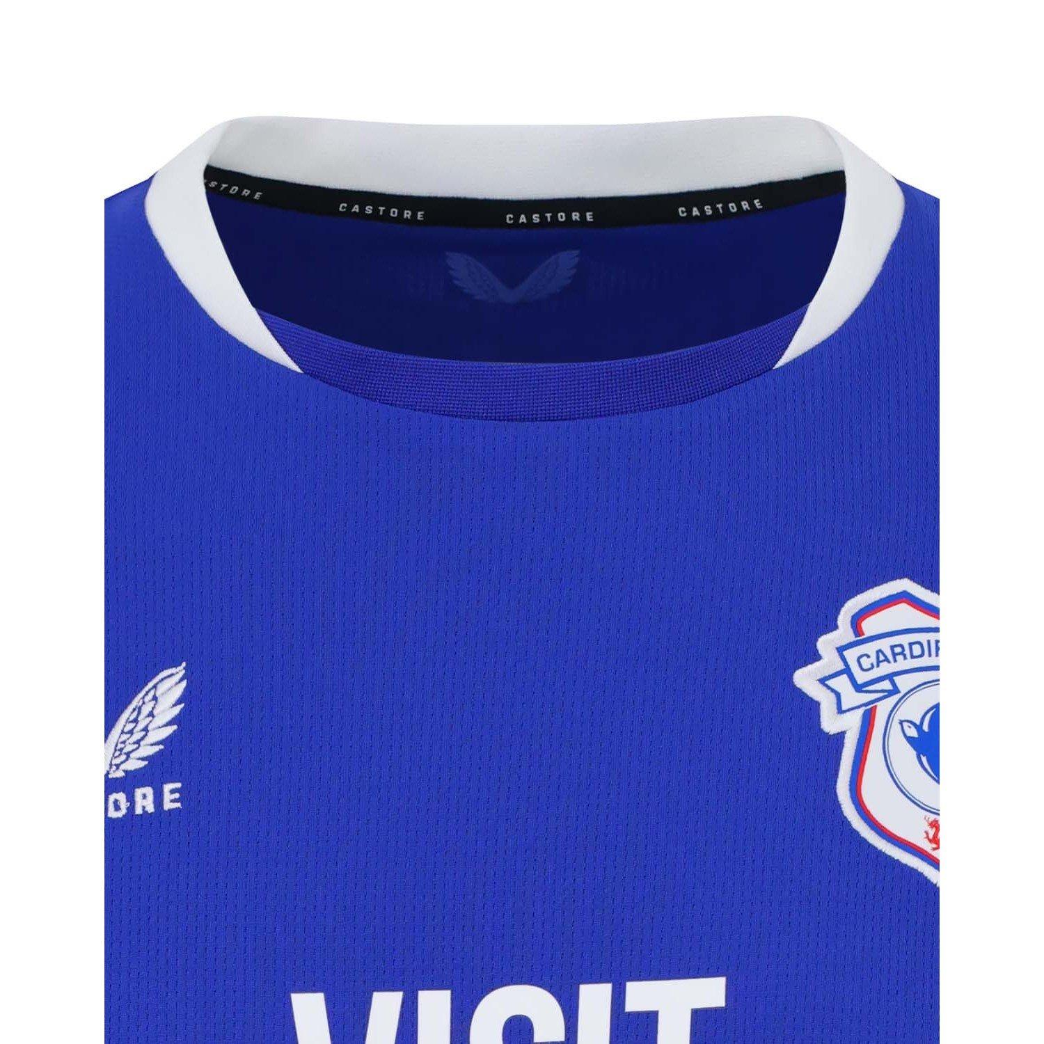 Blue/White - Castore - Kids Cardiff City Home Shirt 2026/27 Juniors - 4