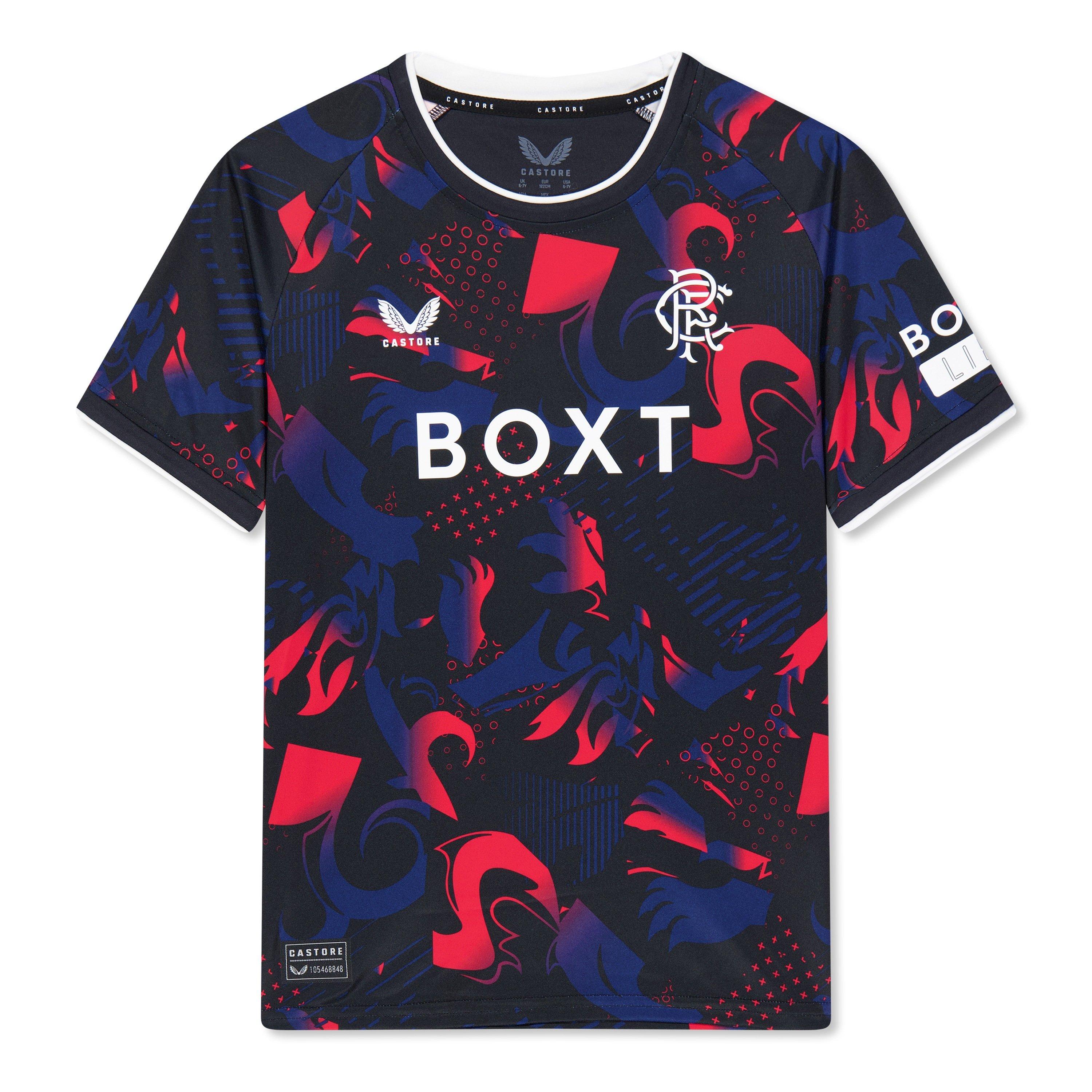 Kaviar/Tomate - Castore - Rangers Third Minikit 2024 2025 Infants - 2