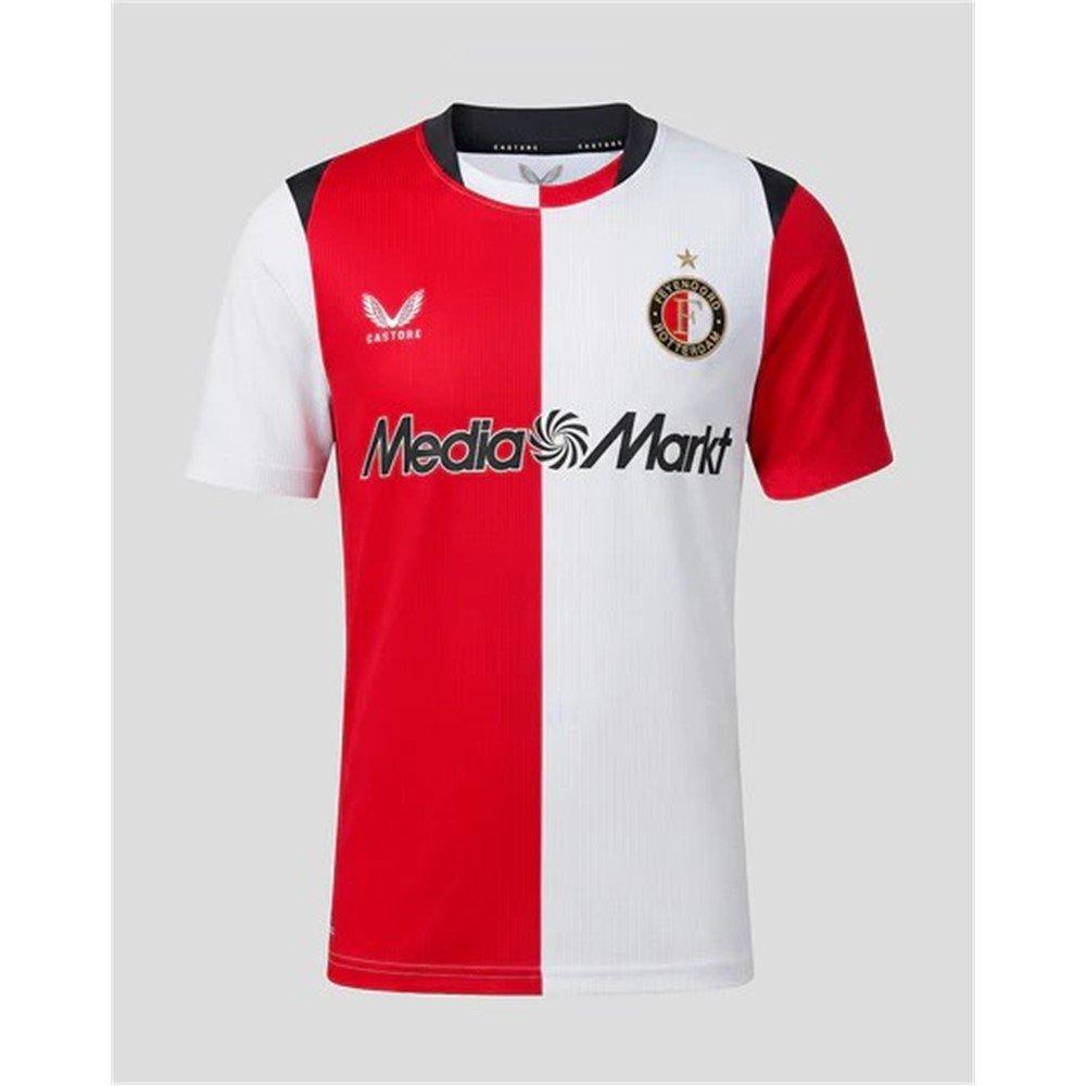 Bianco/Rosso - Castore - Feyenoord Home Shirt 2026/27 Juniors - 1