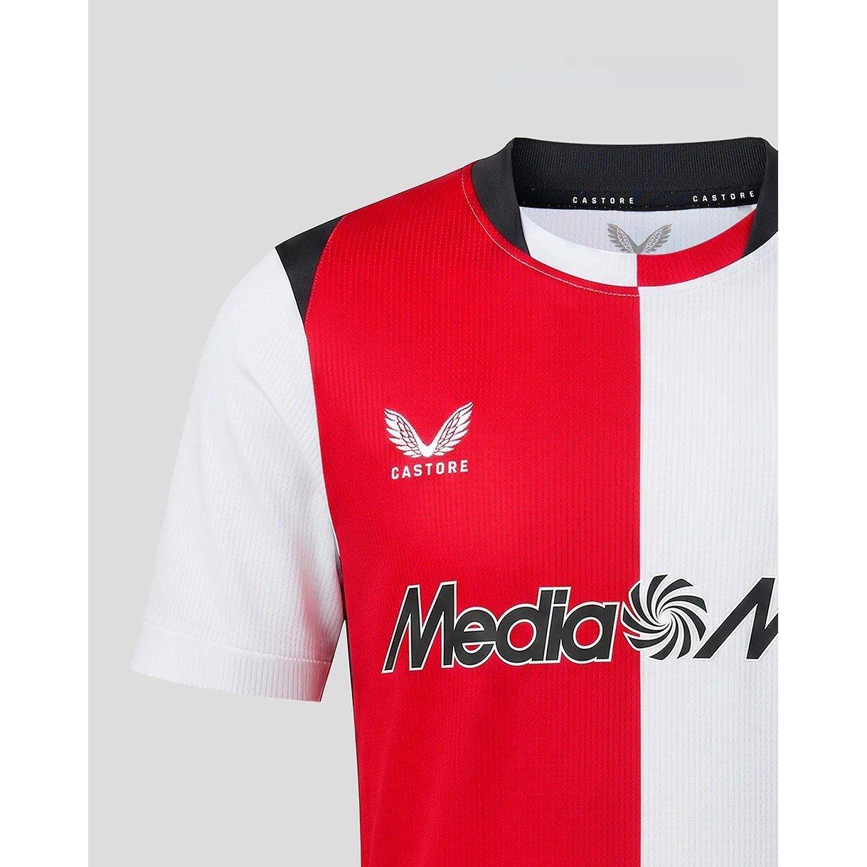 Bianco/Rosso - Castore - Feyenoord Home Shirt 2026/27 Juniors - 4