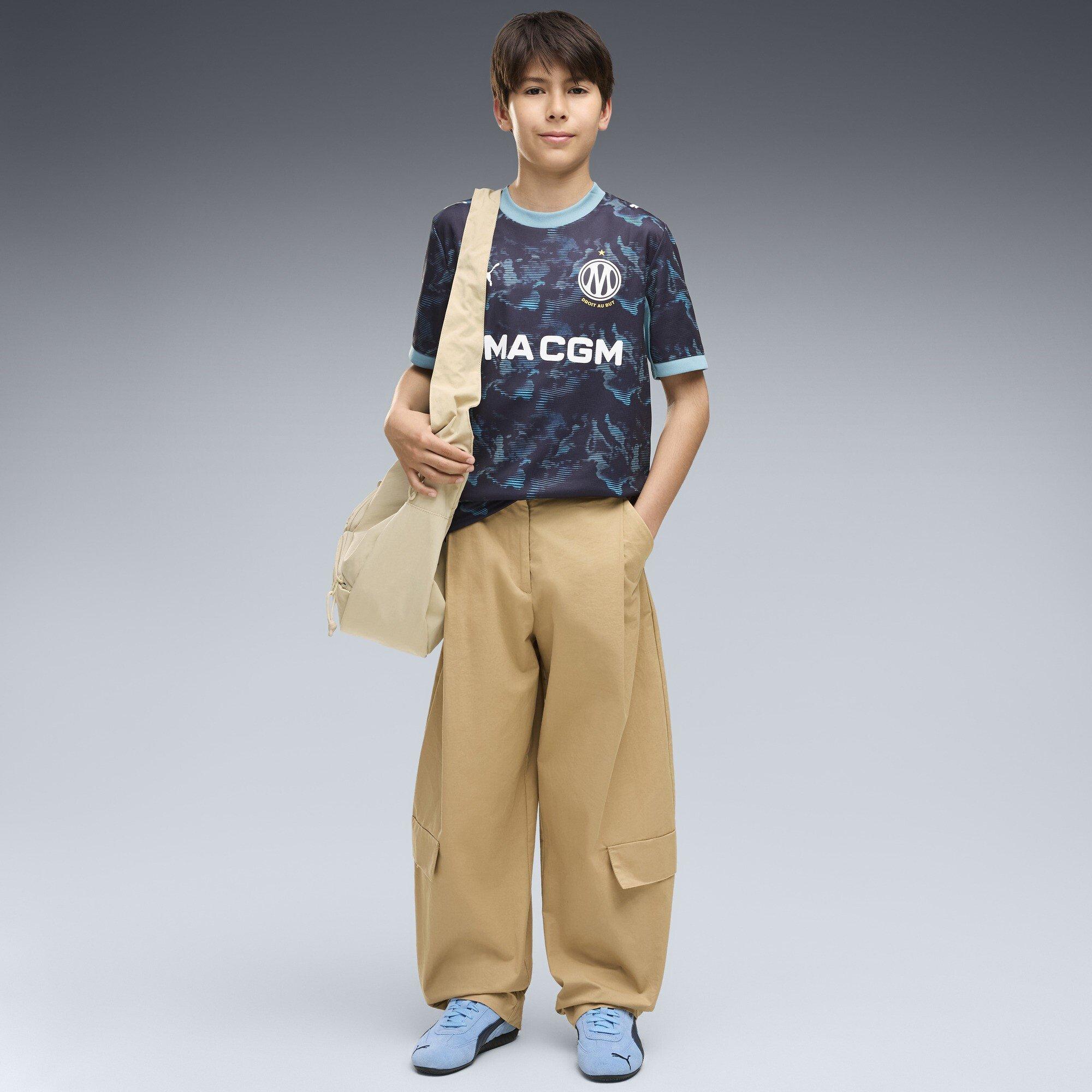 Navy/Blue - Puma - Olympique Away Shirt 2026/27 Juniors - 5