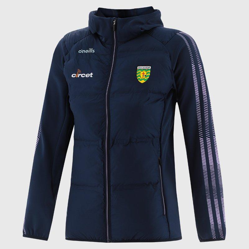 Marine/Purple - ONeills - Donegal Dynamo Padded Long Sleeve Performance Training Jacket - 1