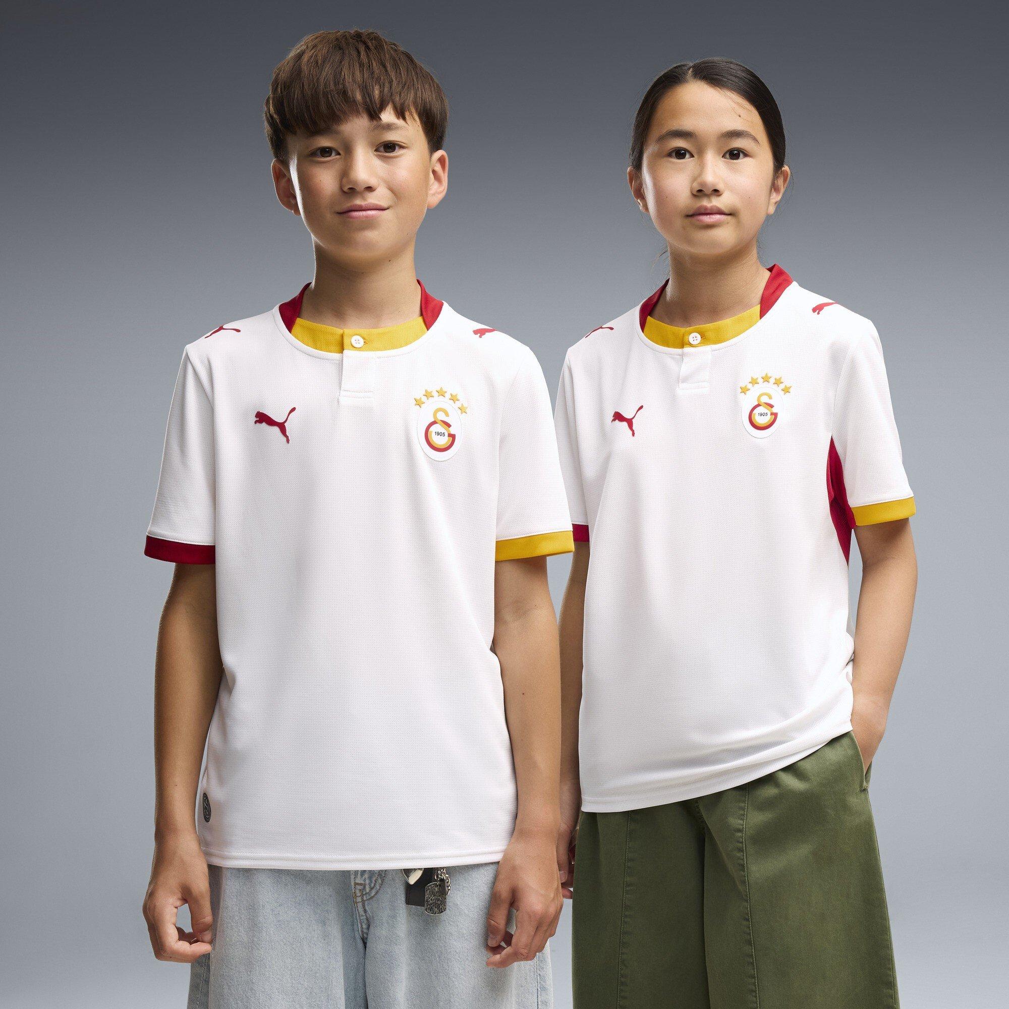 Wit/Rood - Puma - Galatasaray Away Shirt 2026/27 Juniors - 3