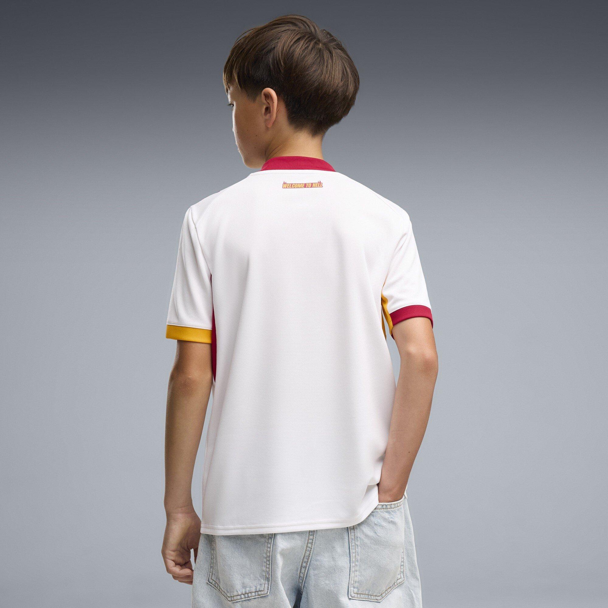 Wit/Rood - Puma - Galatasaray Away Shirt 2026/27 Juniors - 4